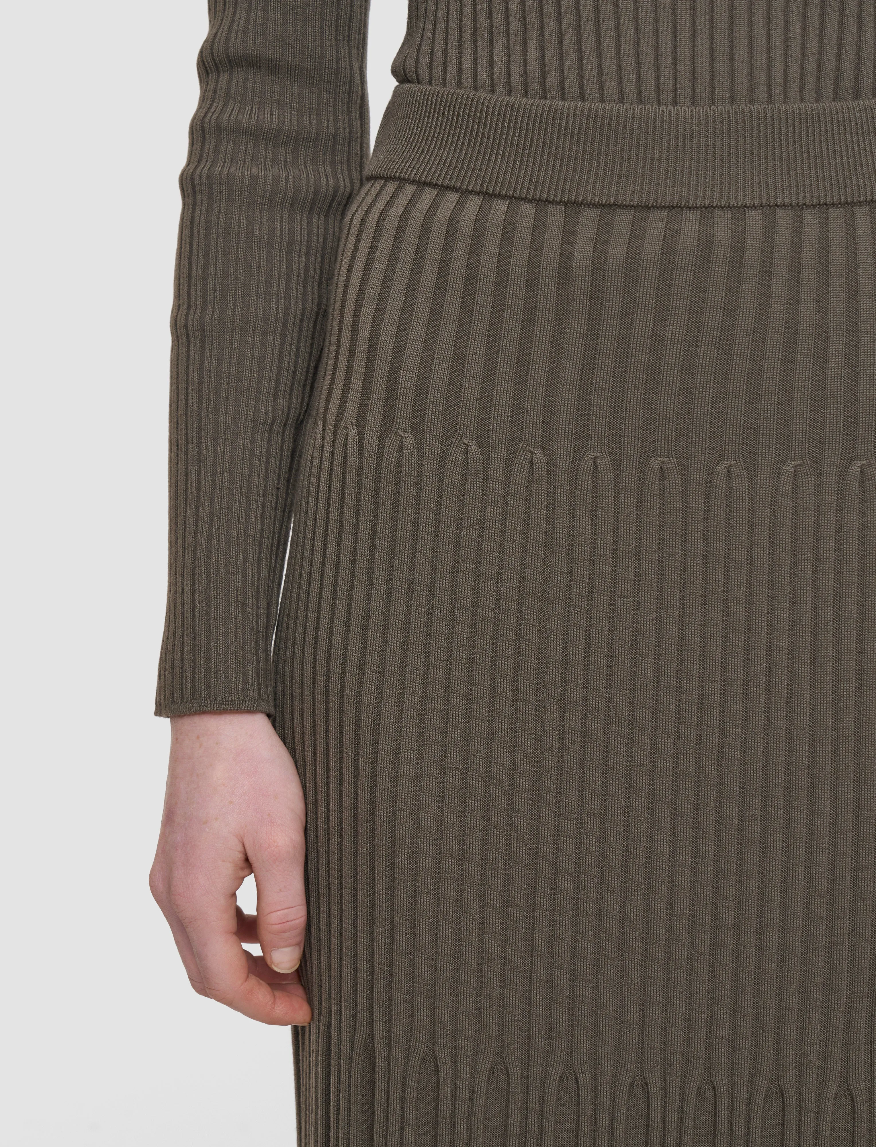 Merino Rib Knit Skirt sold by Joseph product image thumbnail 4