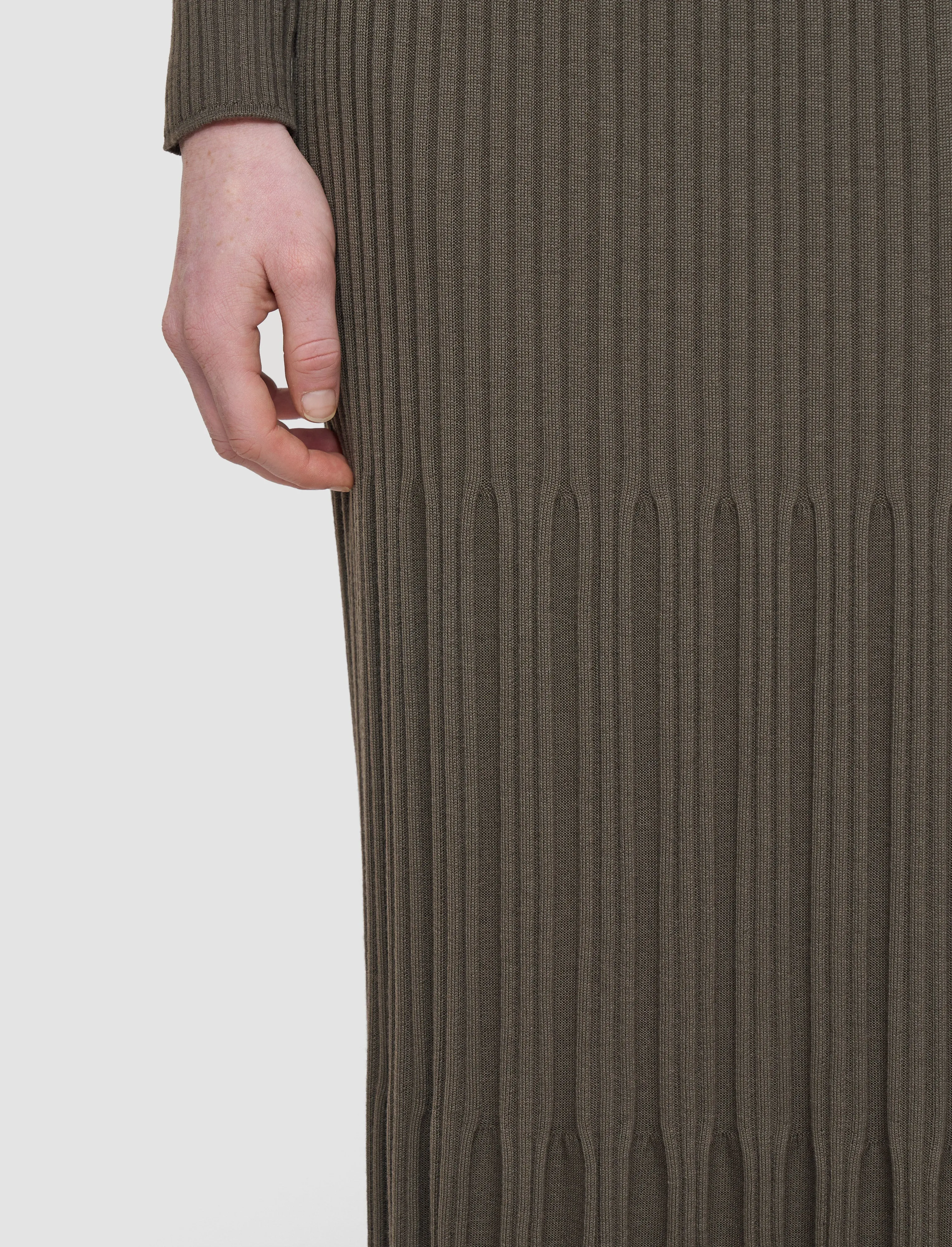 Merino Rib Knit Skirt sold by Joseph product image thumbnail 5