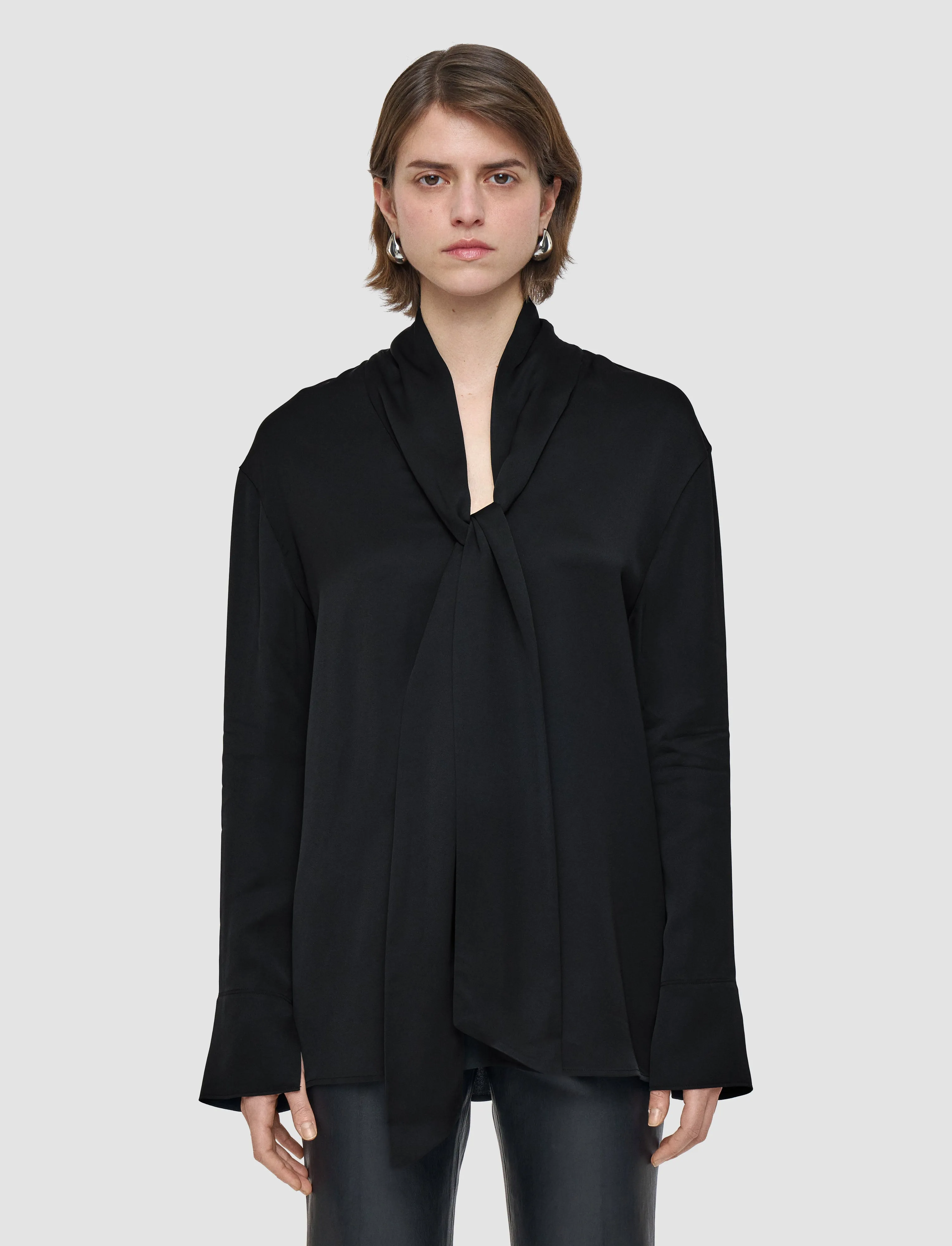 Adele Light Crepe Blouse sold by Joseph product image thumbnail 3