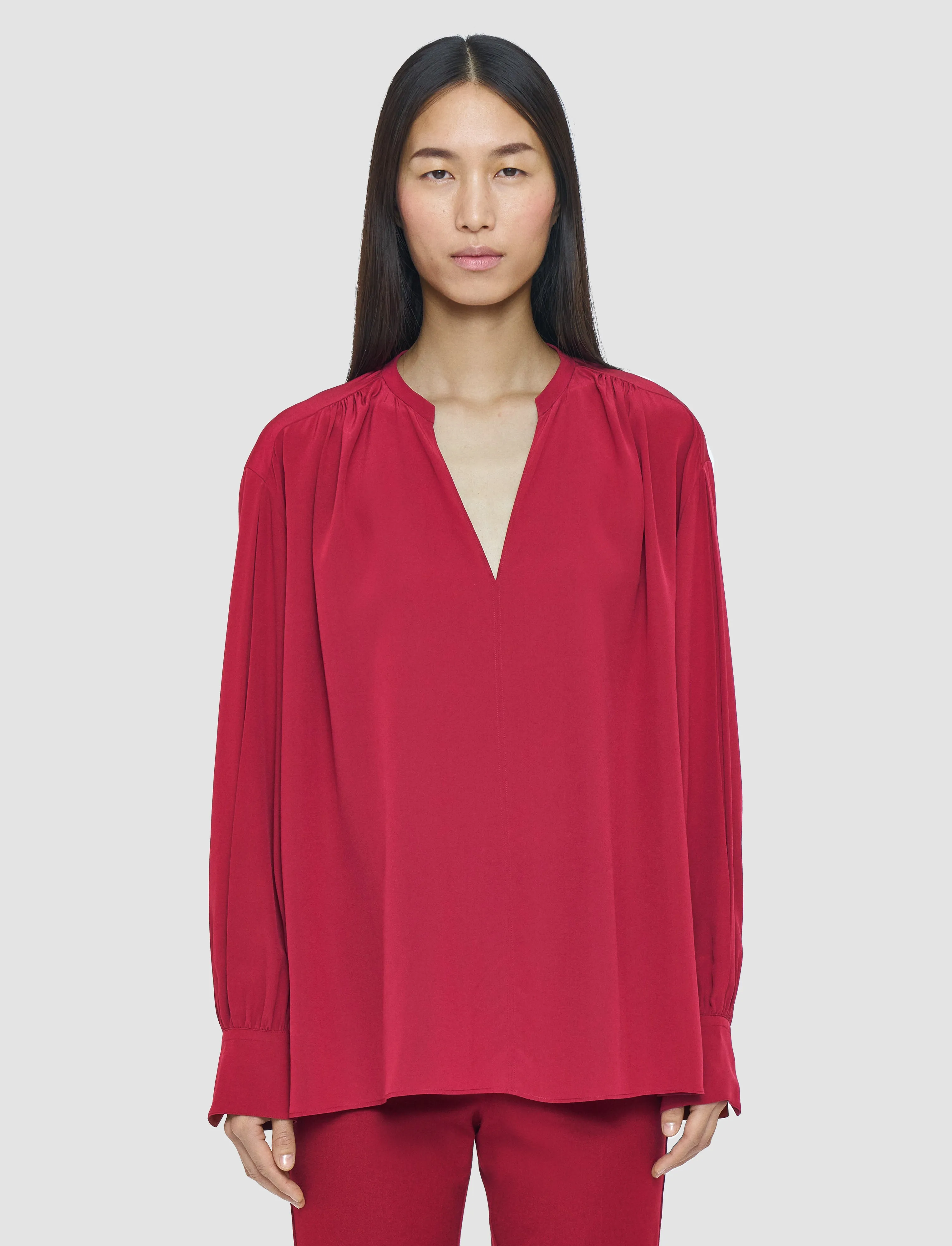 Blondel Crepe de Chine Silk Blouse sold by Joseph product image thumbnail 3