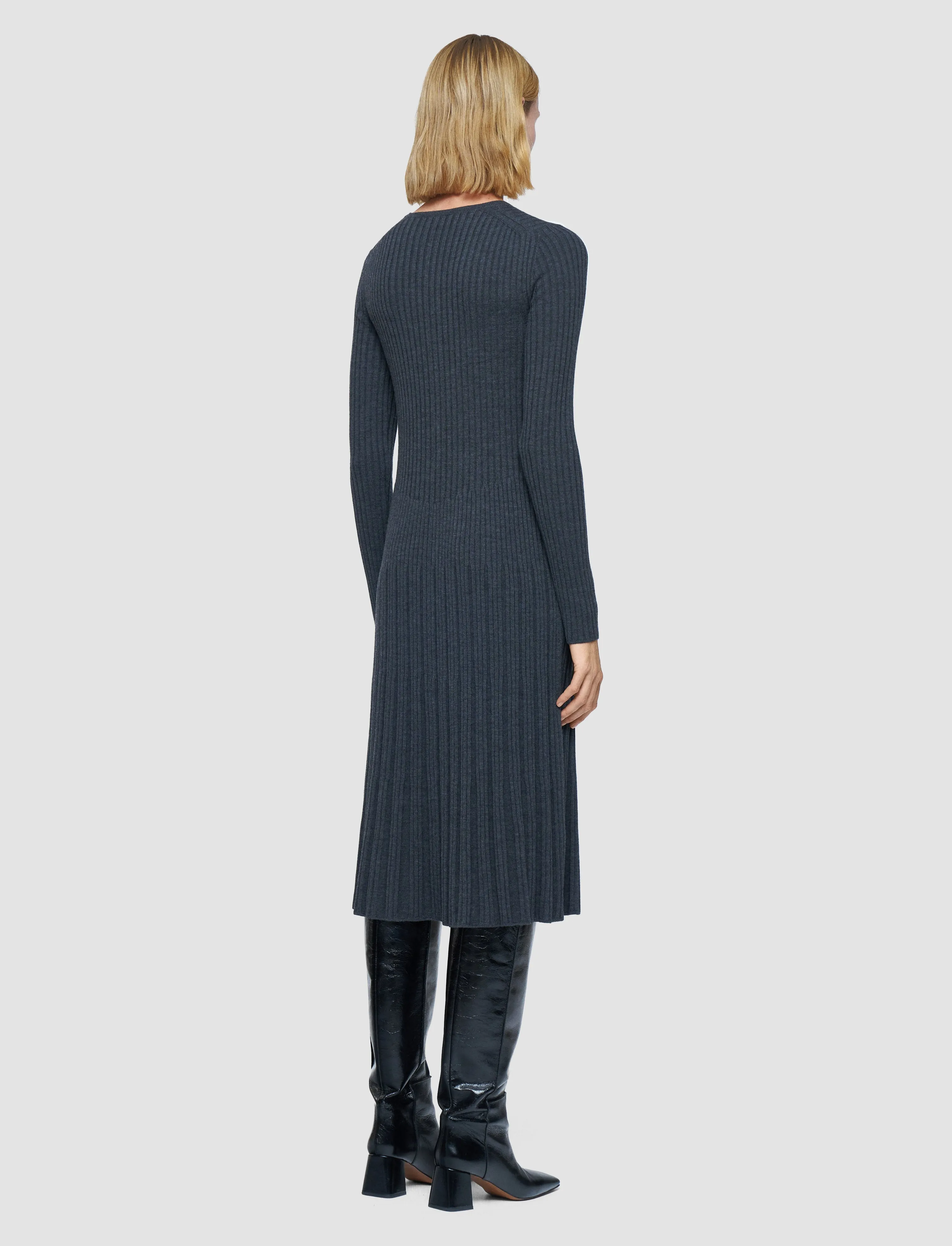 Merino Rib Knit Dress sold by Joseph product image thumbnail 3