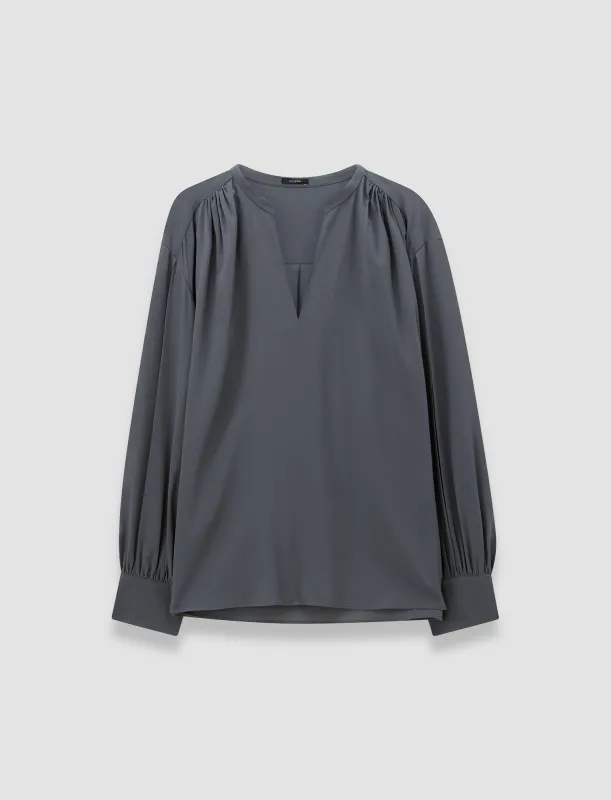 Blondel Crepe de Chine Silk Blouse sold by Joseph
