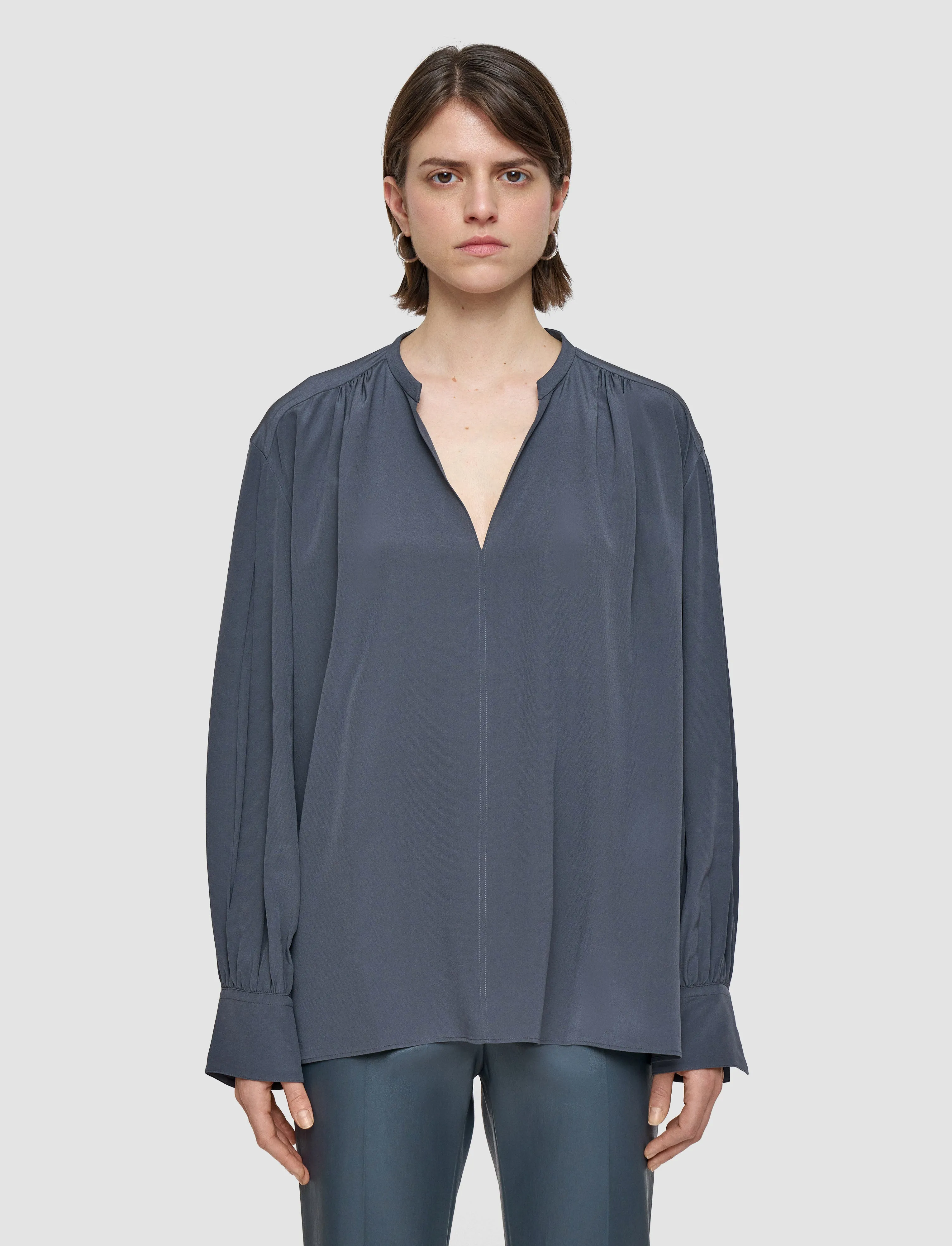 Blondel Crepe de Chine Silk Blouse sold by Joseph product image thumbnail 3