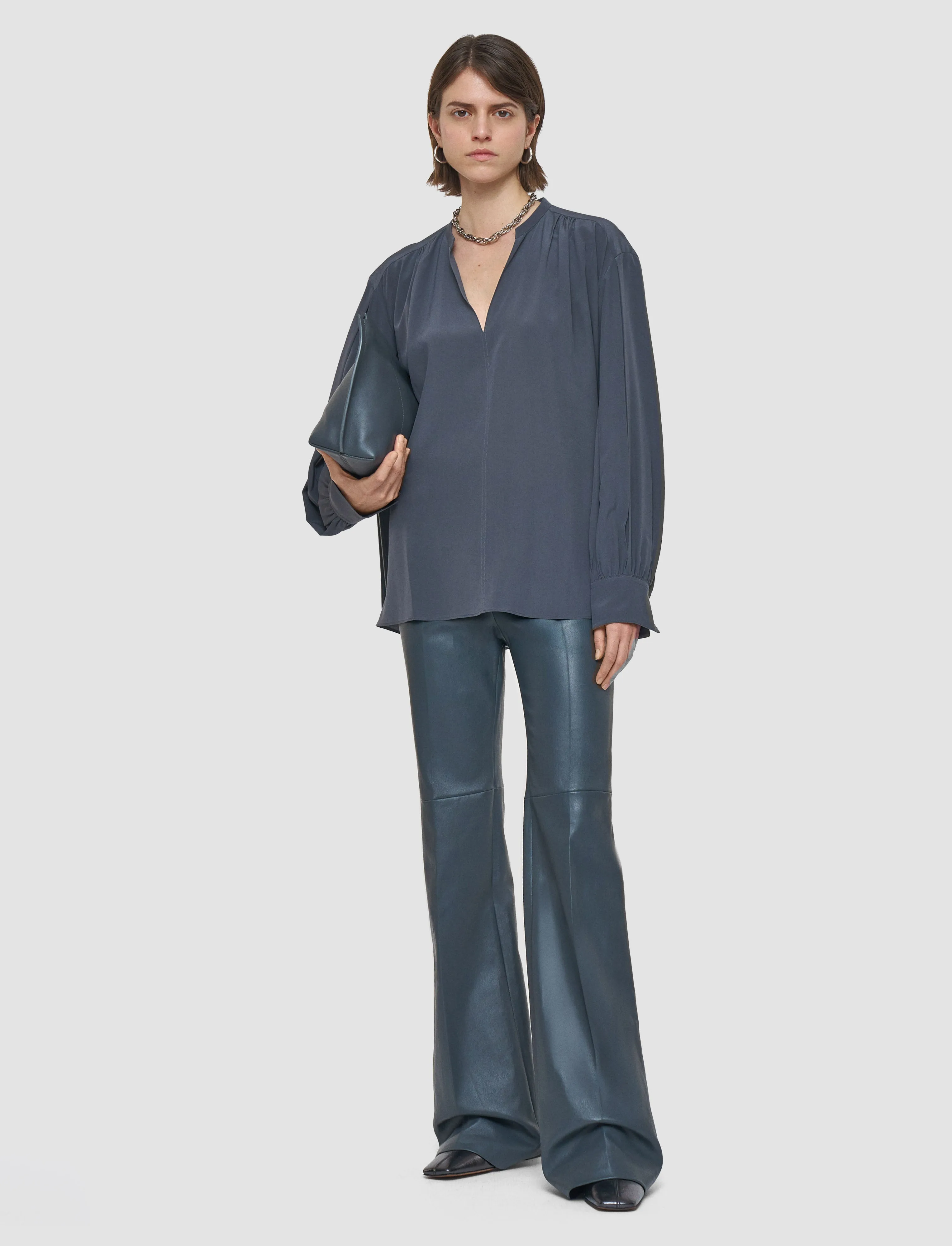 Blondel Crepe de Chine Silk Blouse sold by Joseph product image thumbnail 2