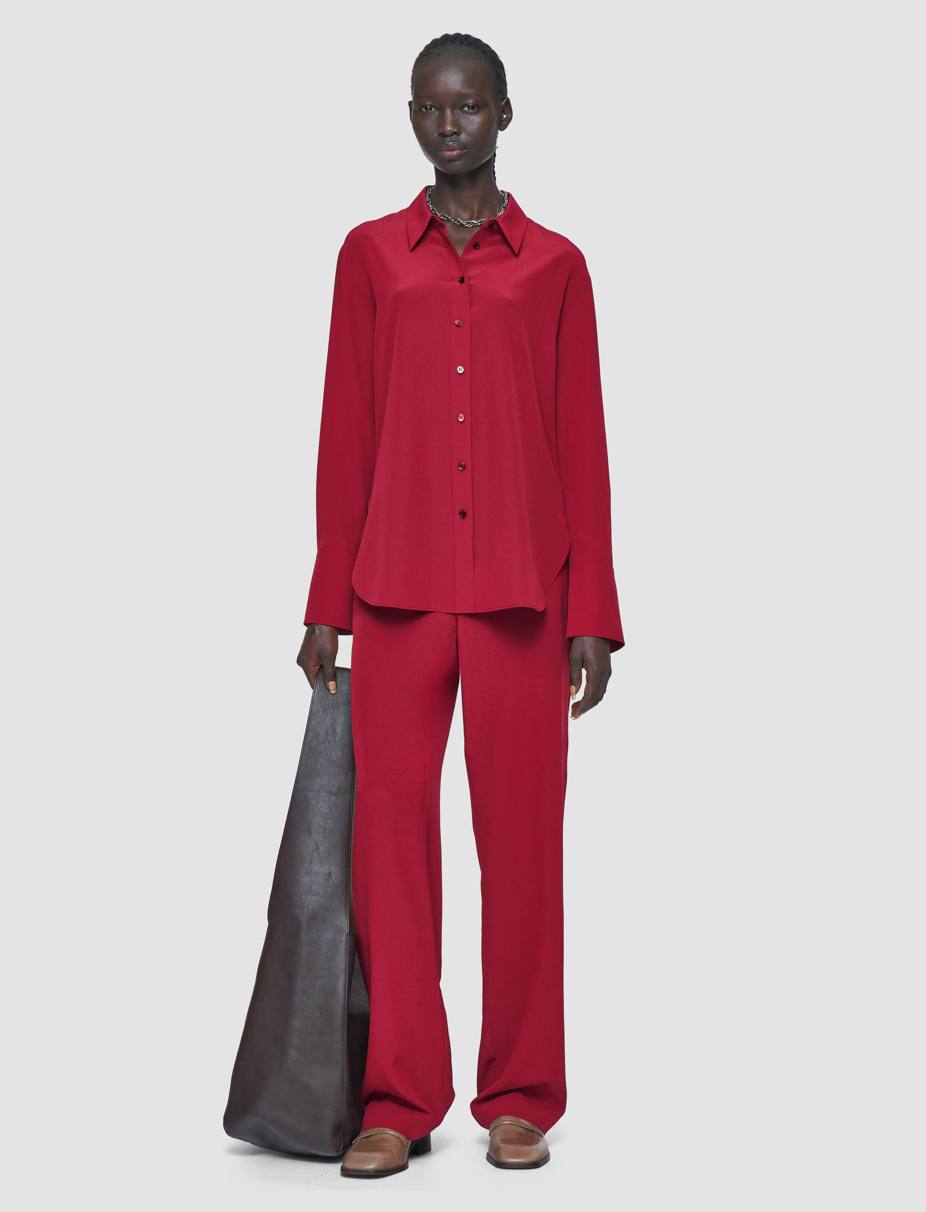 Joe Crepe de Chine Silk Blouse sold by Joseph product image thumbnail 2