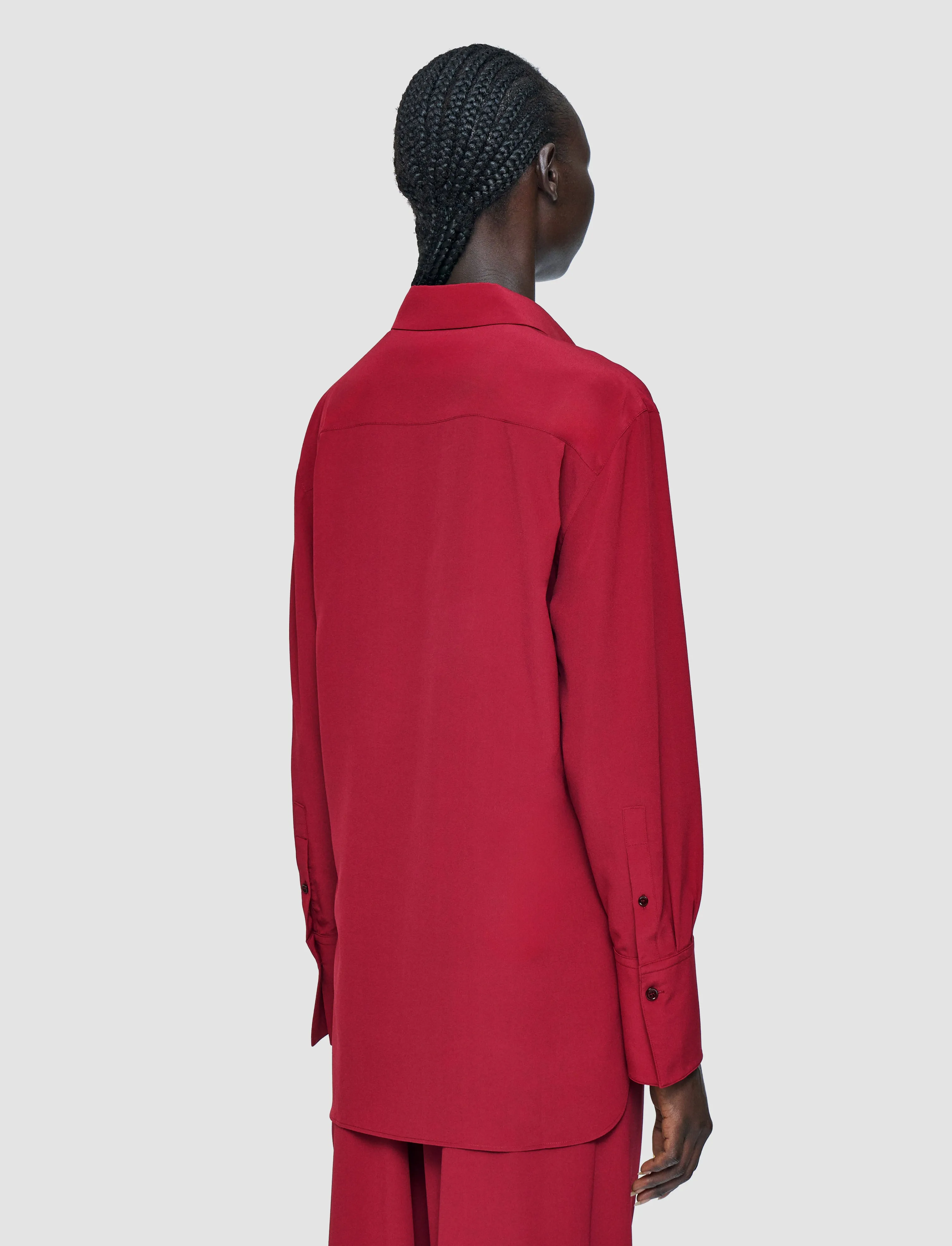 Joe Crepe de Chine Silk Blouse sold by Joseph product image thumbnail 4