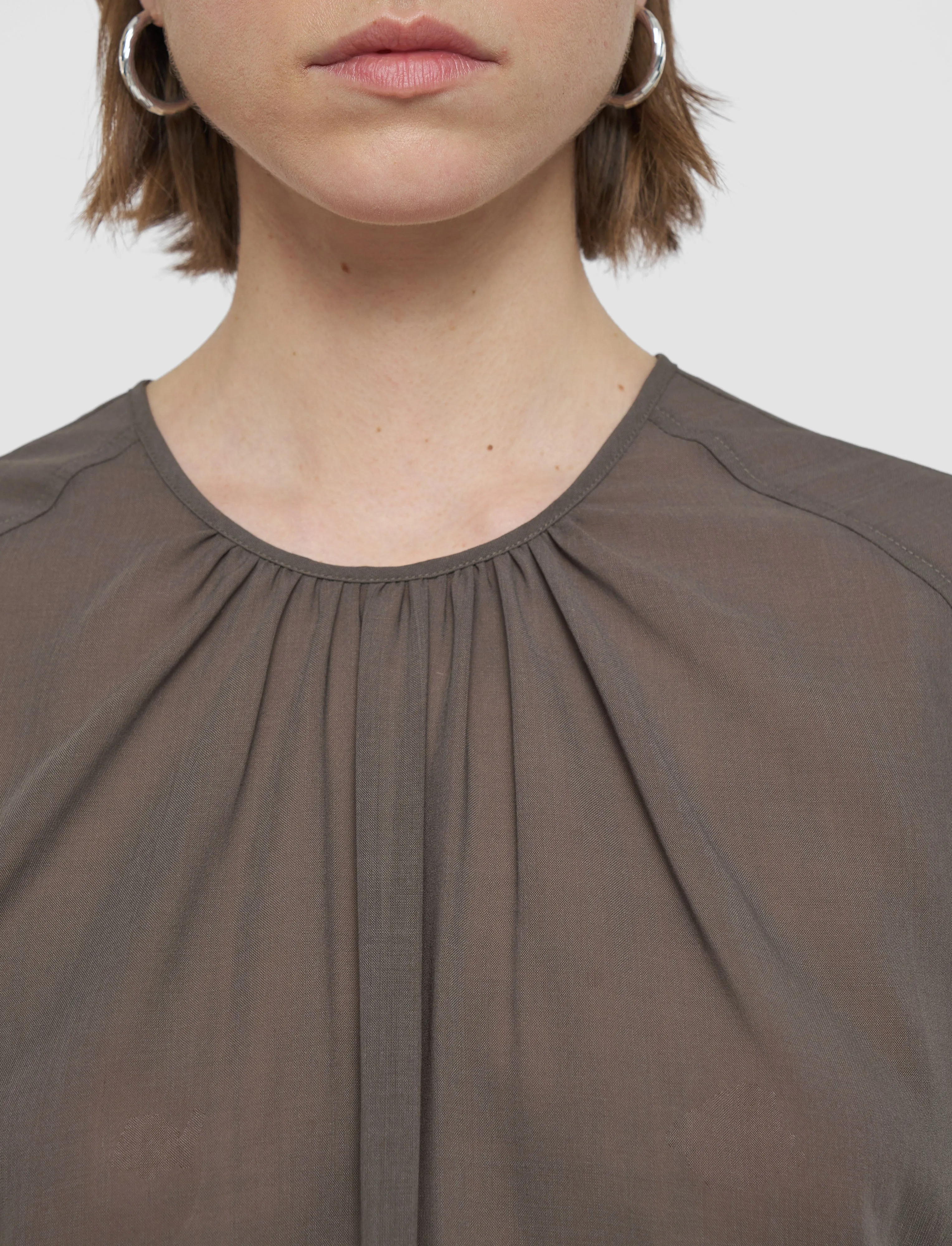 Broca Sheer Fine Wool Blouse sold by Joseph product image thumbnail 5