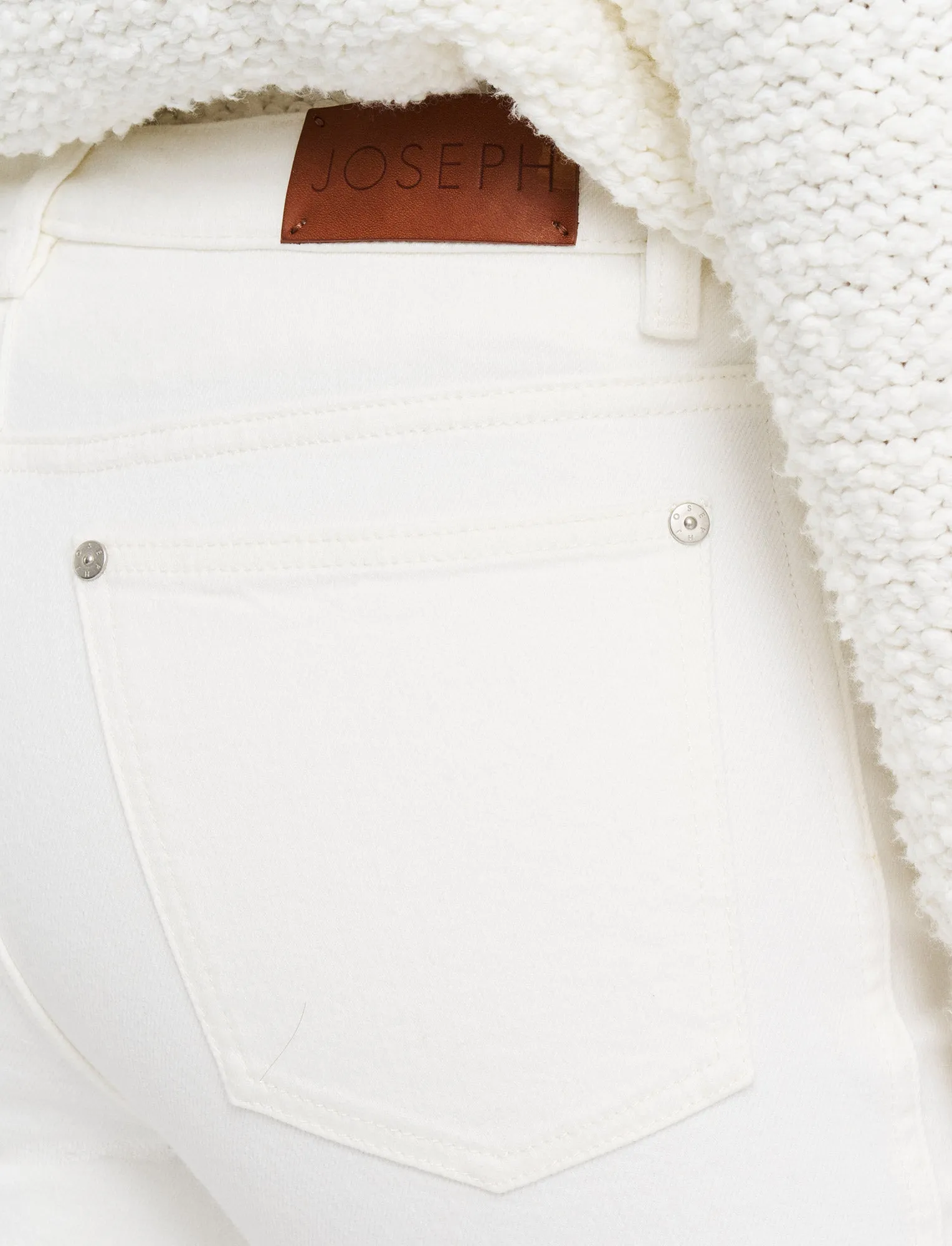 Denim Stretch Duke Trousers sold by Joseph product image thumbnail 5