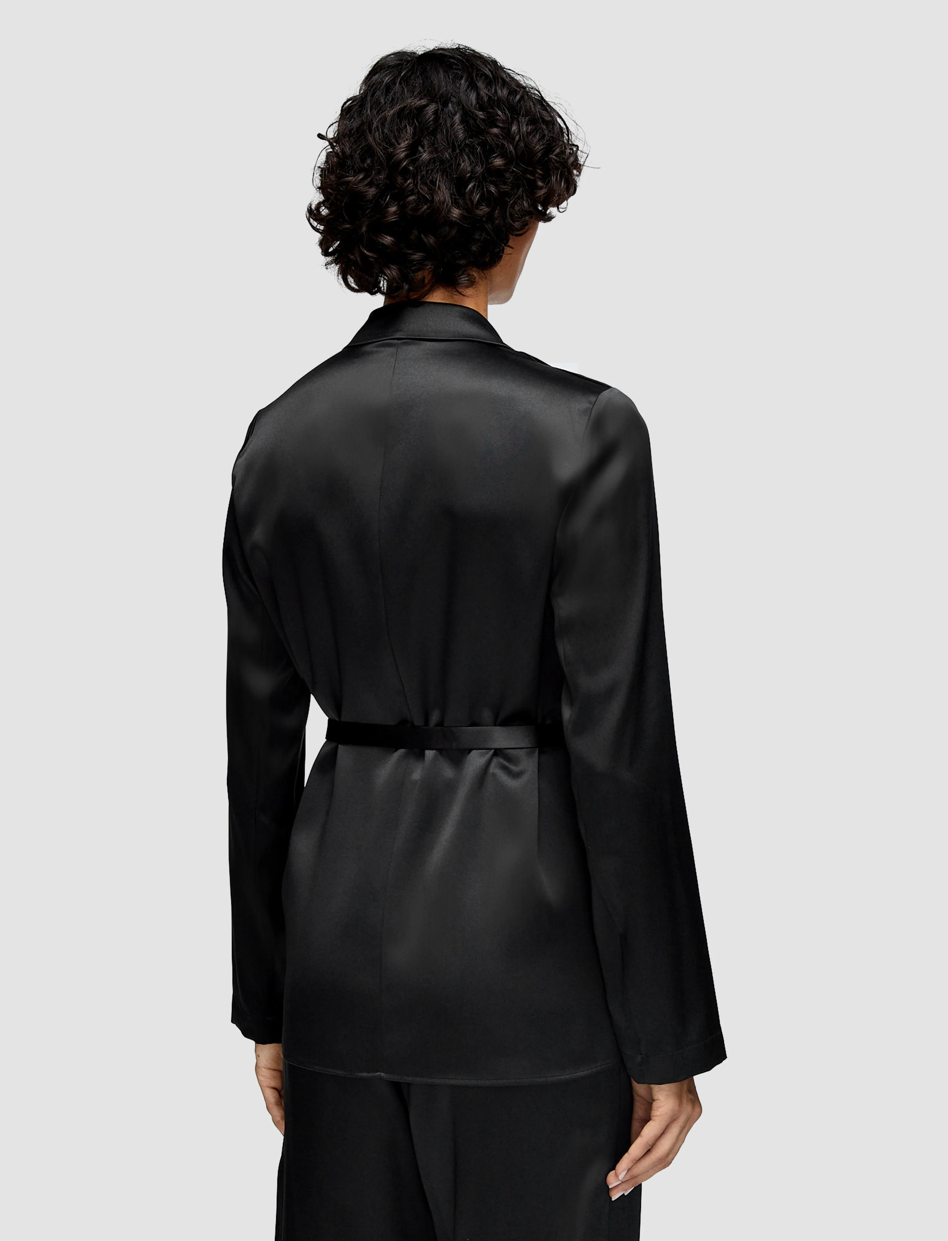 Joubert Silk Satin Jacket sold by Joseph product image thumbnail 4