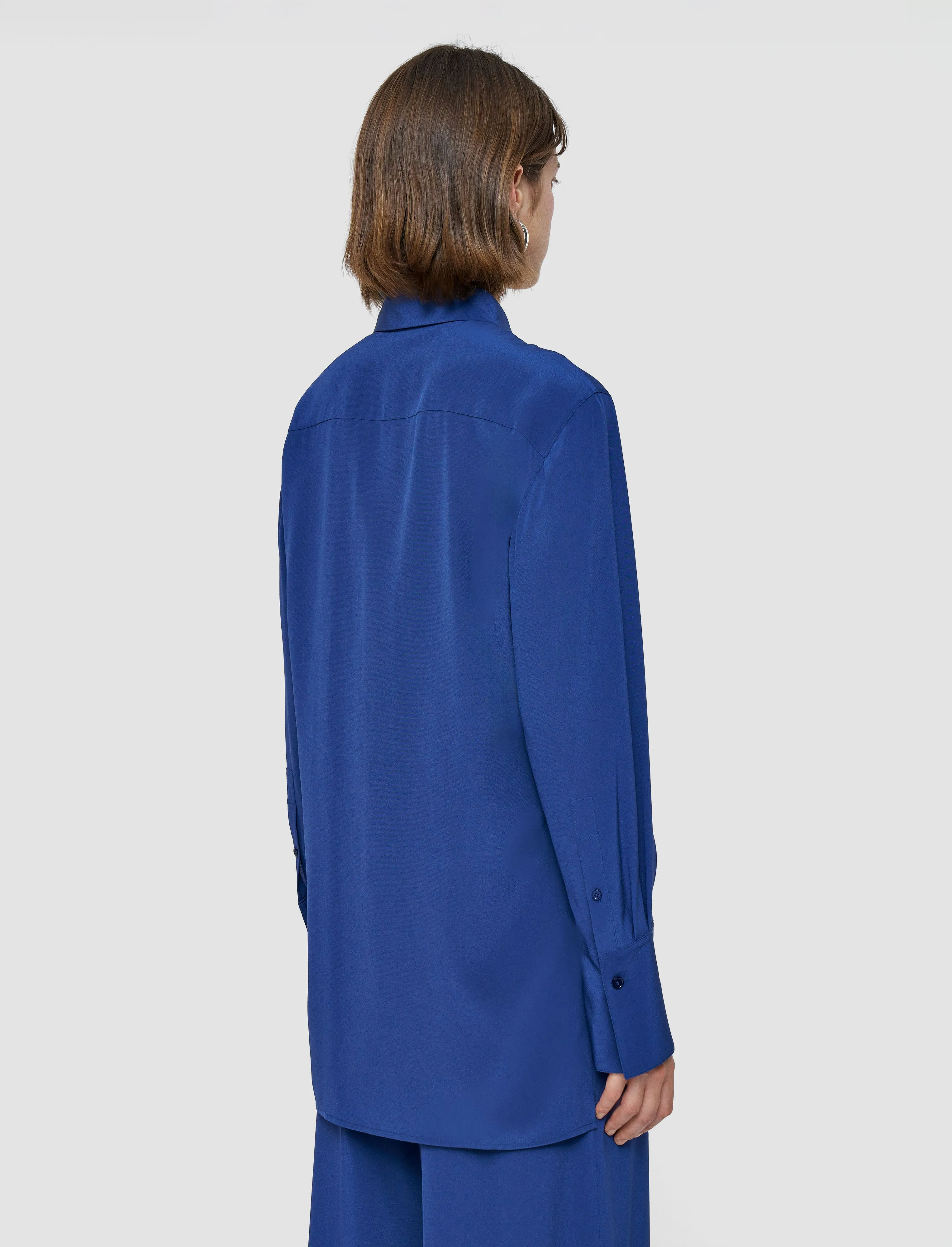 Bold Crepe de Soie Silk Blouse sold by Joseph product image thumbnail 4