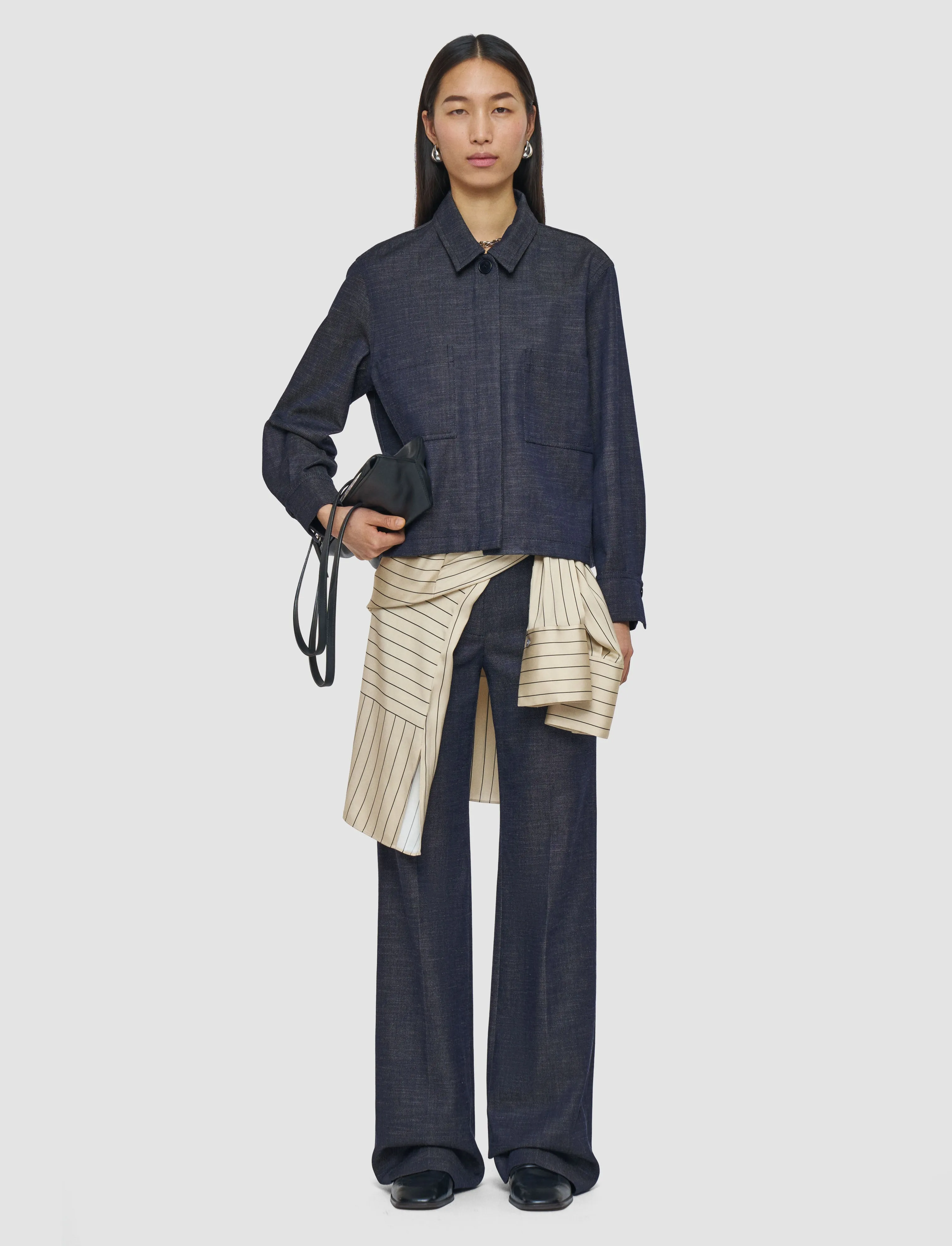 Satia Sartorial Denim Shirt sold by Joseph product image thumbnail 2