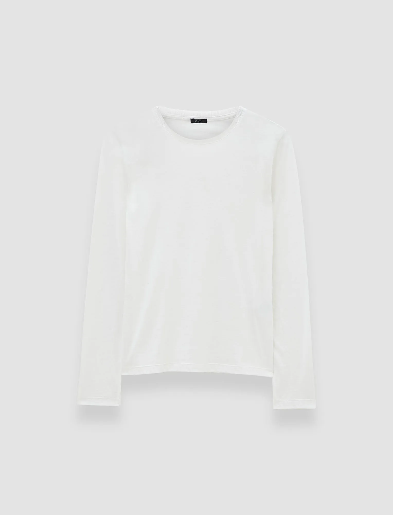 Cotton Silk Jersey Long Sleeve T-Shirt sold by Joseph