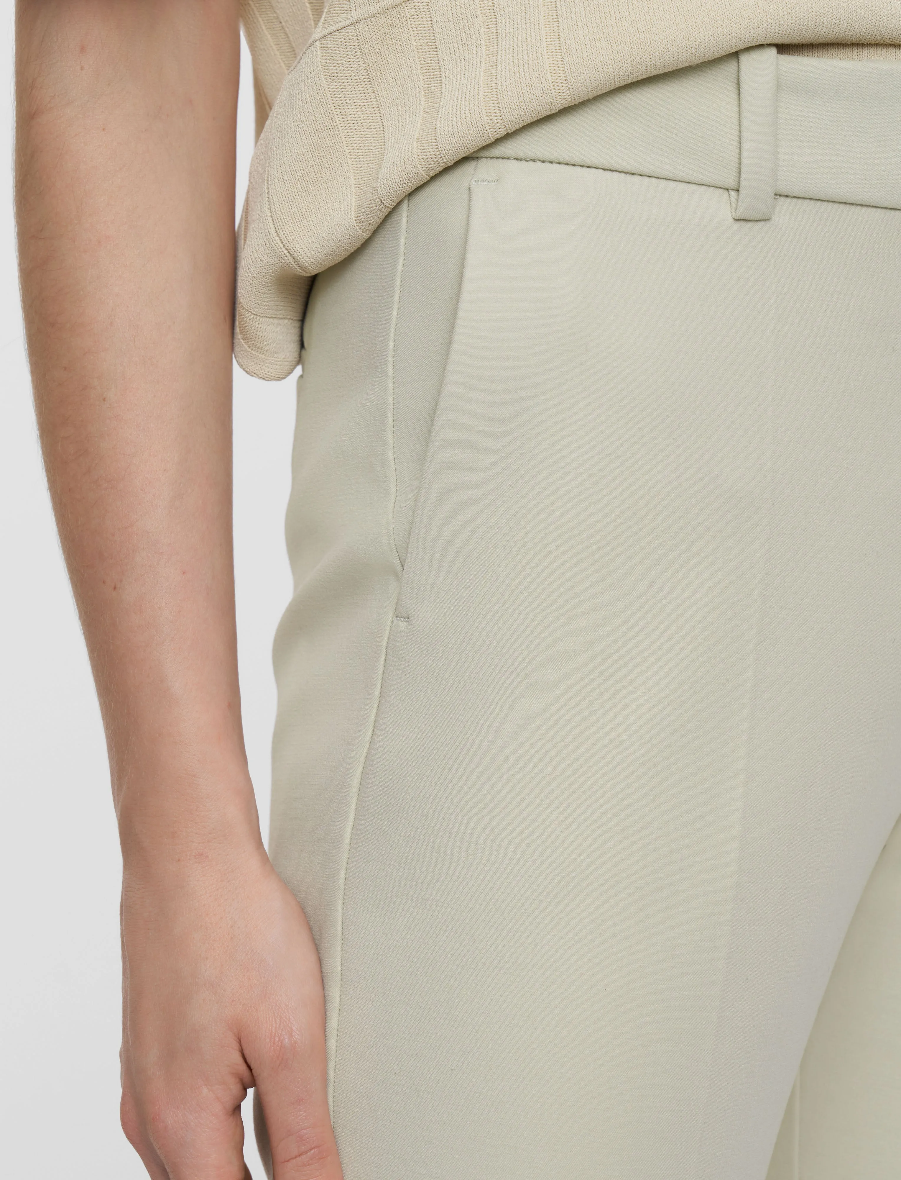 Coleman Bi-Stretch Toile Trousers sold by Joseph product image thumbnail 5