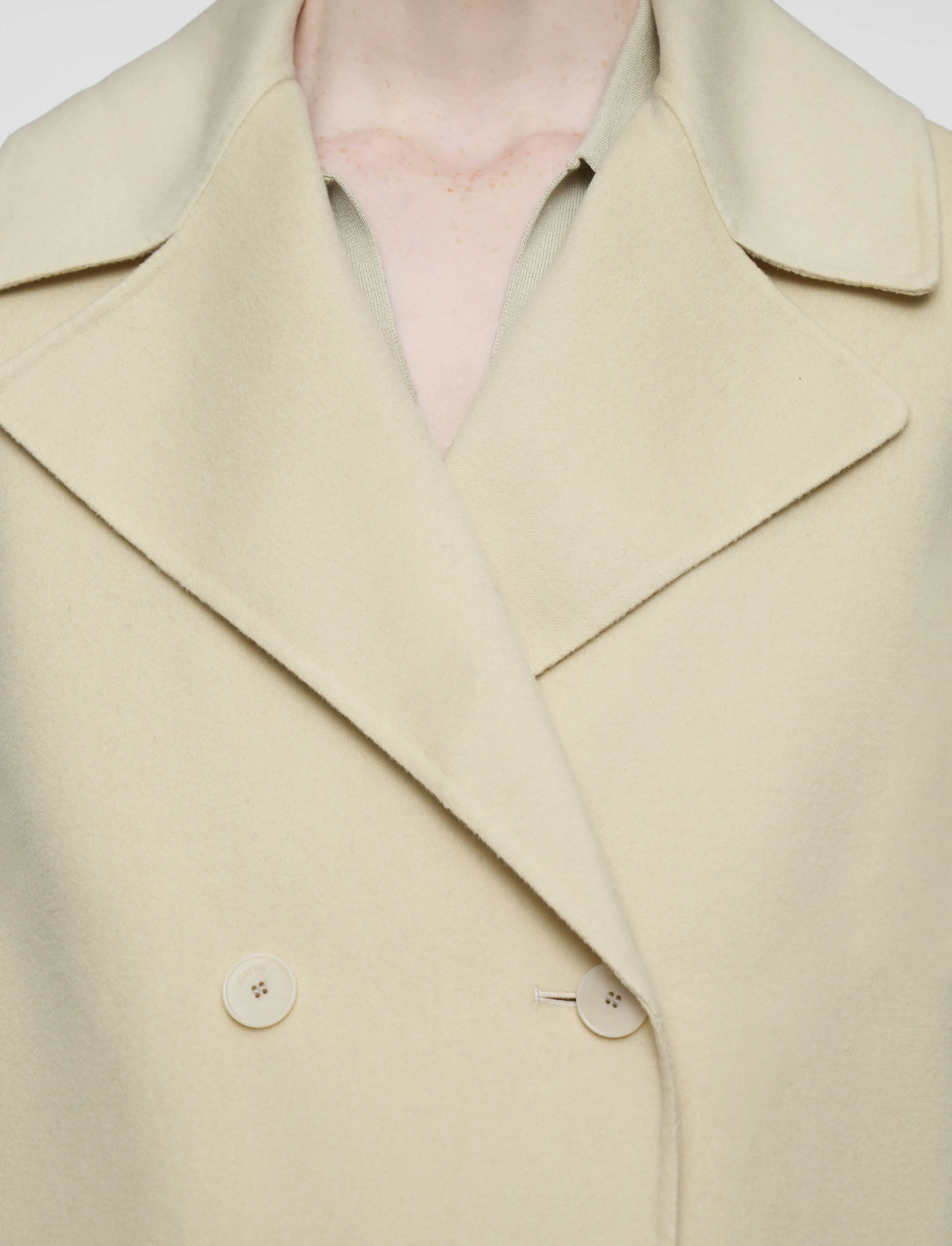 Rollet Light Double Face Wool Jacket sold by Joseph product image thumbnail 5