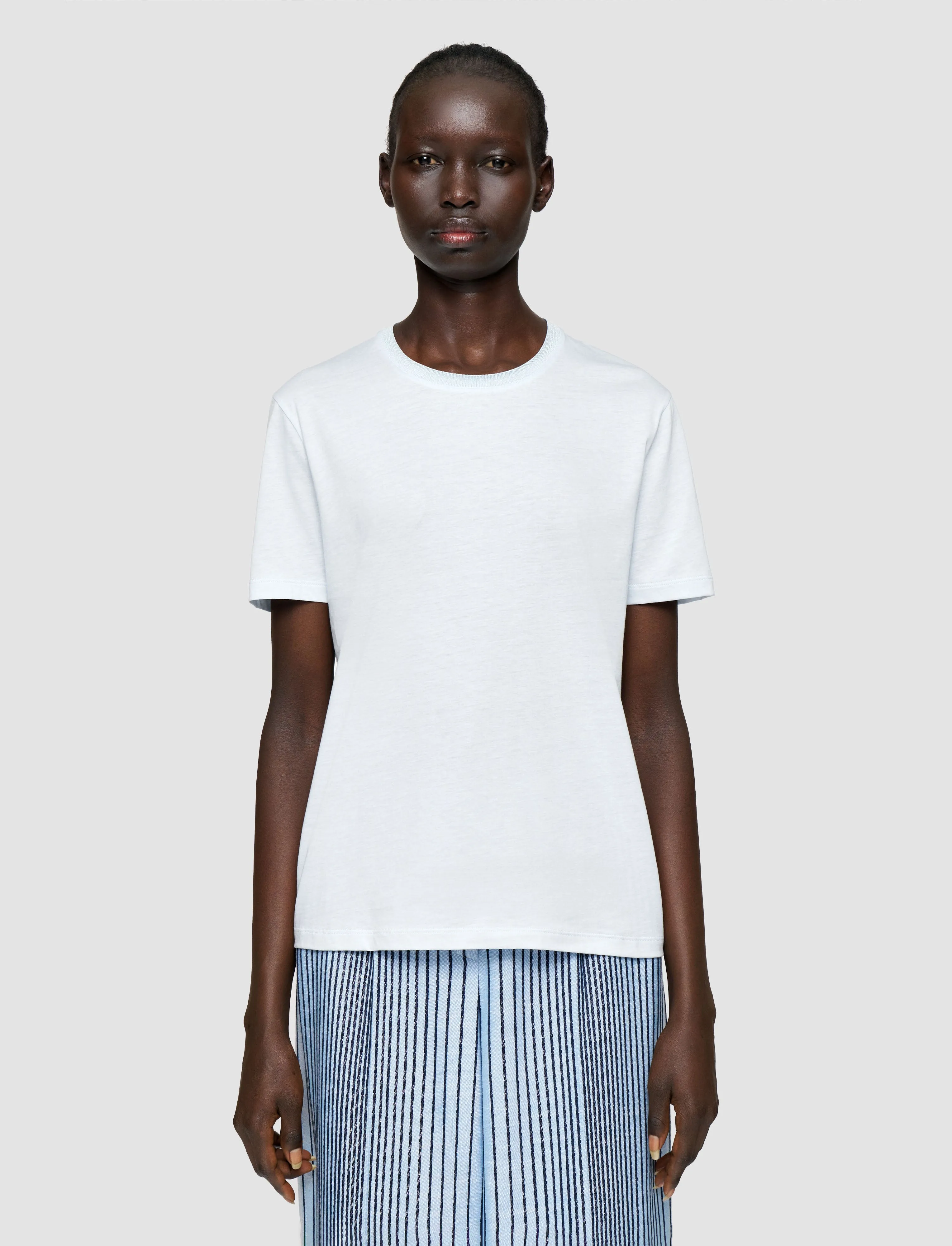 Cotton Silk Jersey T-Shirt sold by Joseph product image thumbnail 3