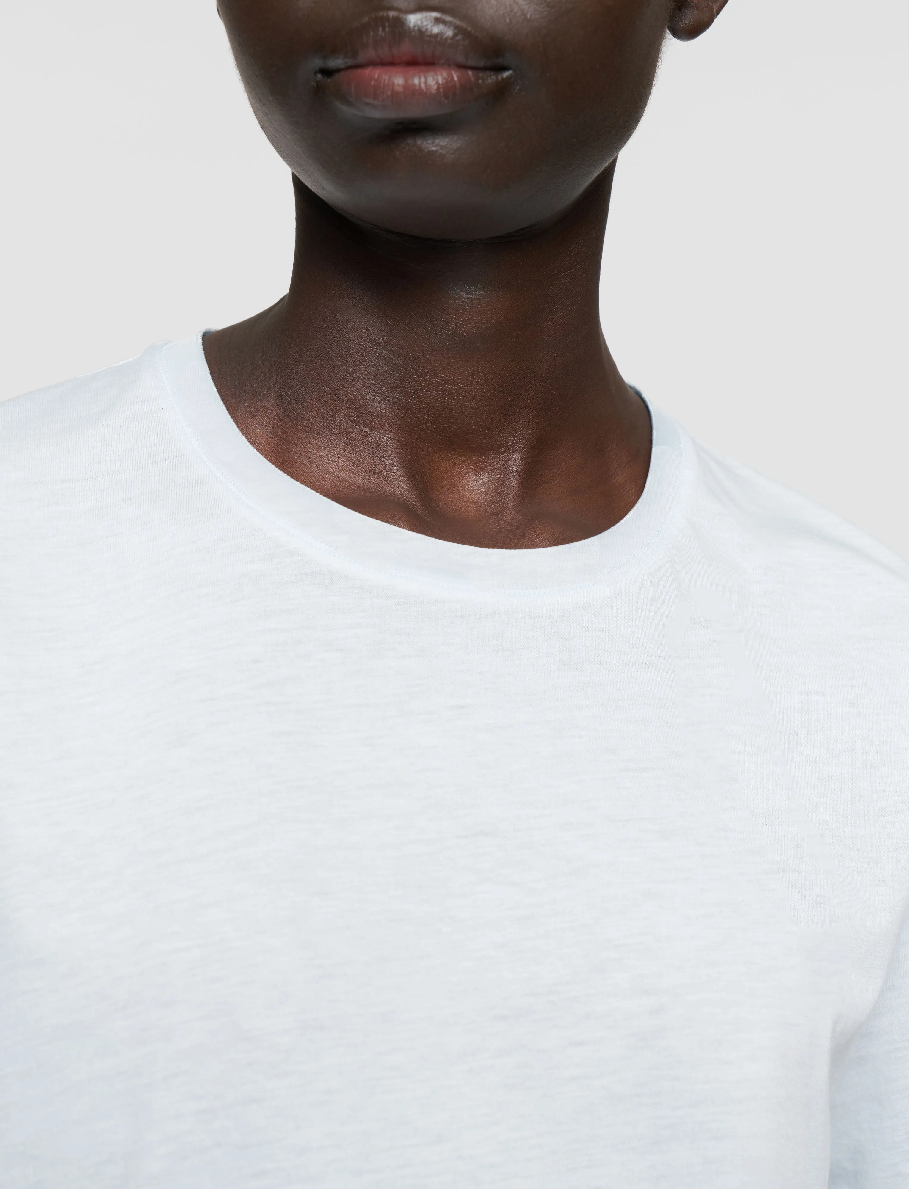 Cotton Silk Jersey T-Shirt sold by Joseph product image thumbnail 5