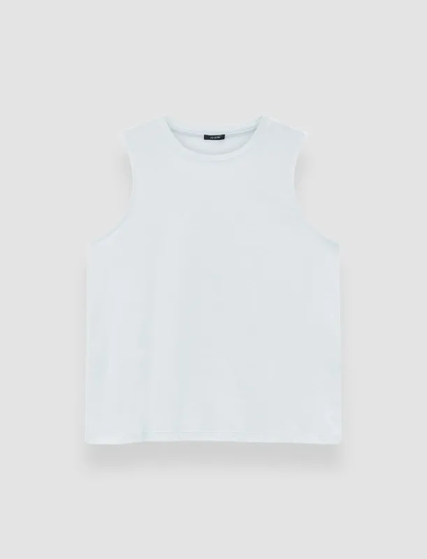 Cotton Silk Jersey Tank Top sold by Joseph