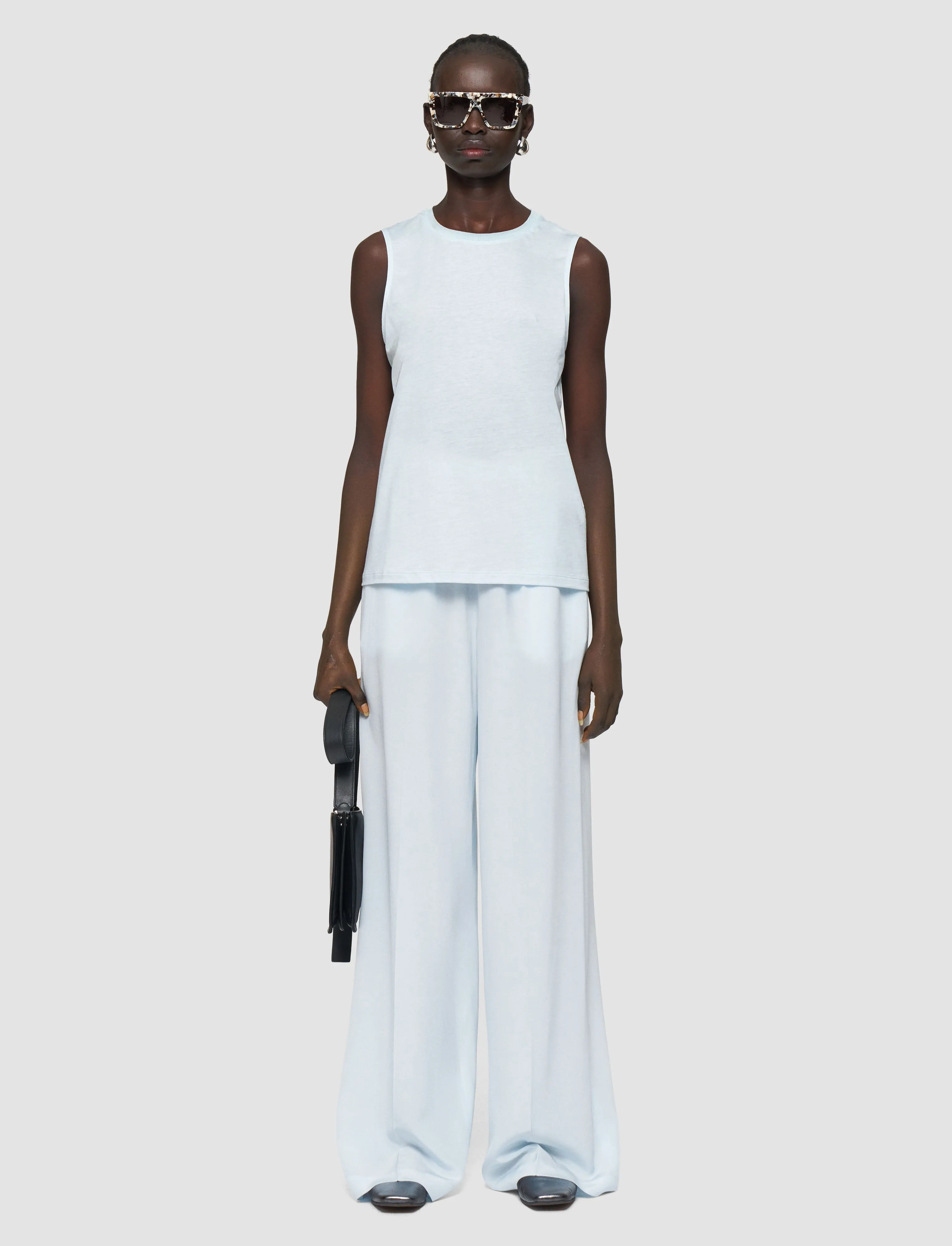 Cotton Silk Jersey Tank Top sold by Joseph product image thumbnail 2