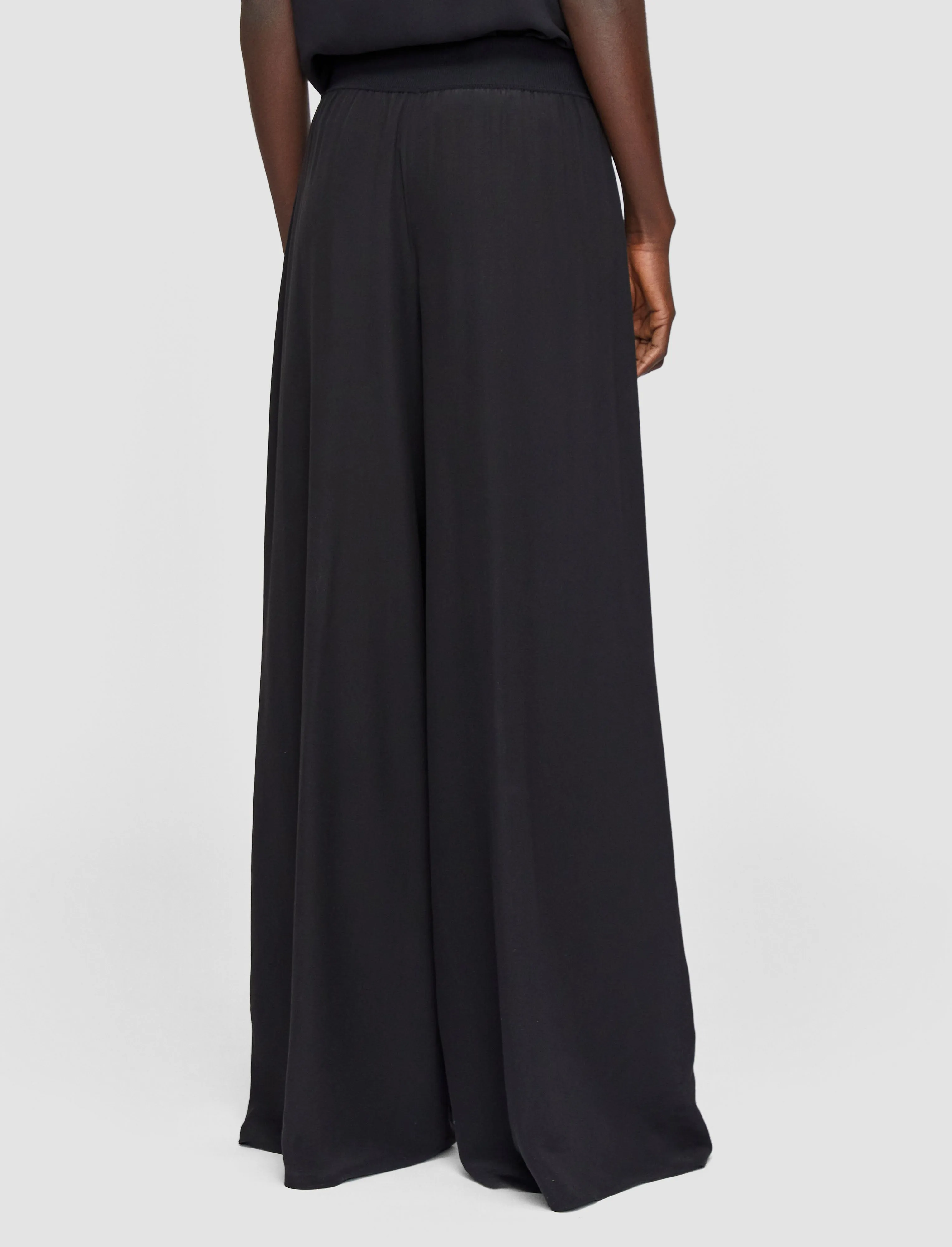 Hulin Crepe de Soie Silk Trousers sold by Joseph product image thumbnail 3