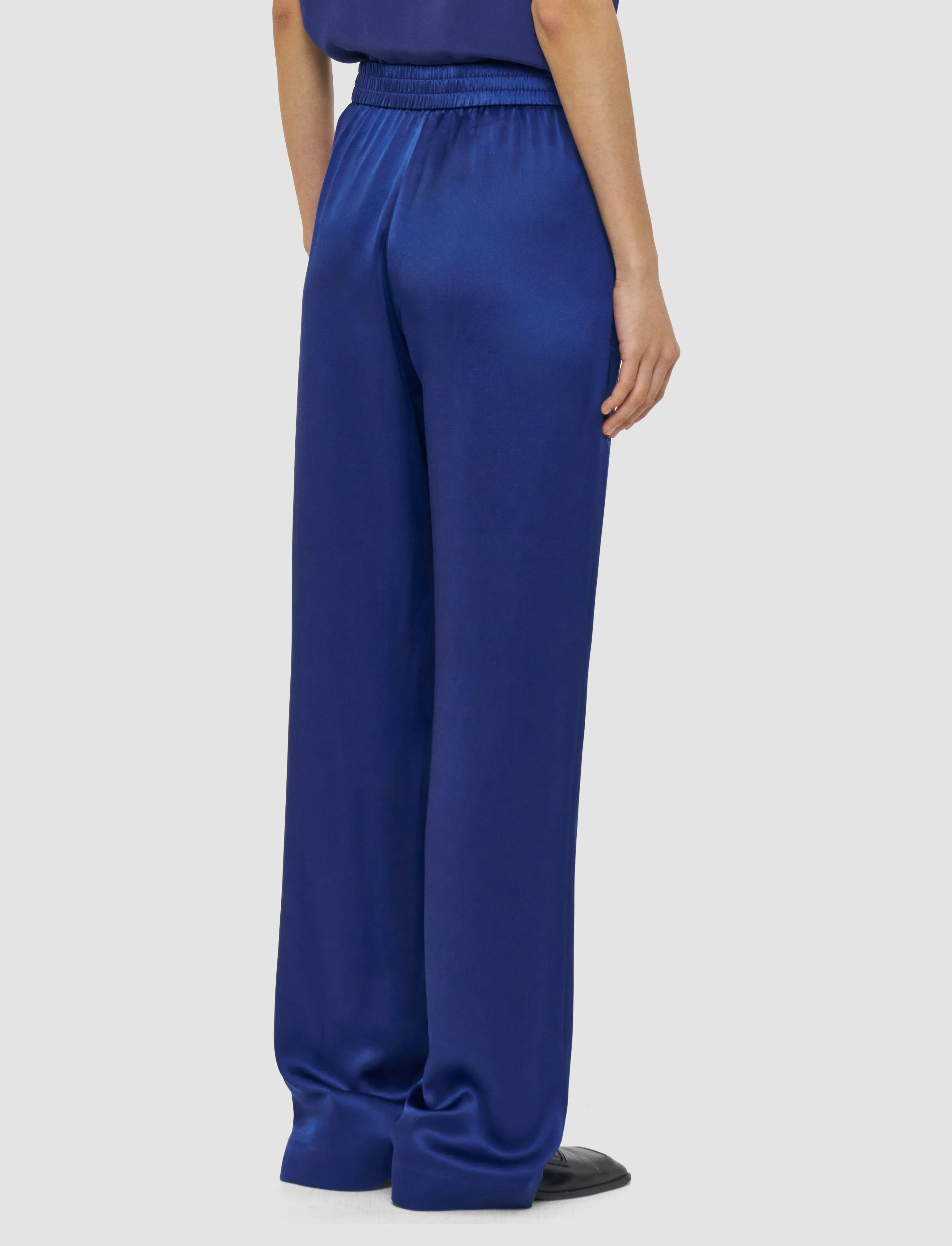 Sahel Silk Satin Trousers sold by Joseph product image thumbnail 3