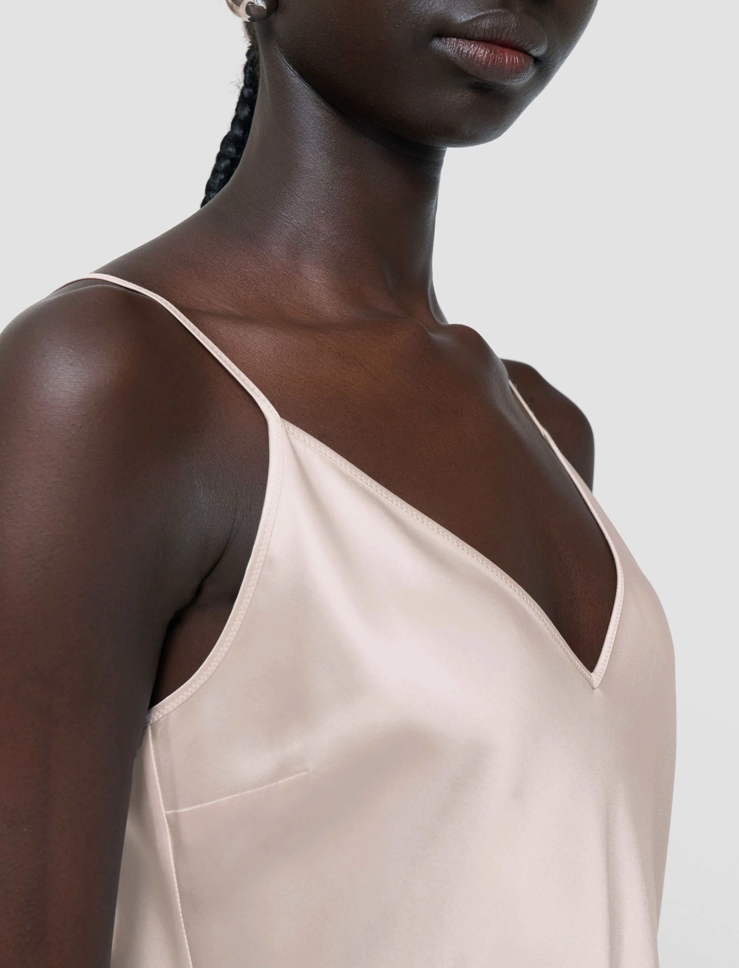 Clea Silk Satin Camisole sold by Joseph product image thumbnail 5