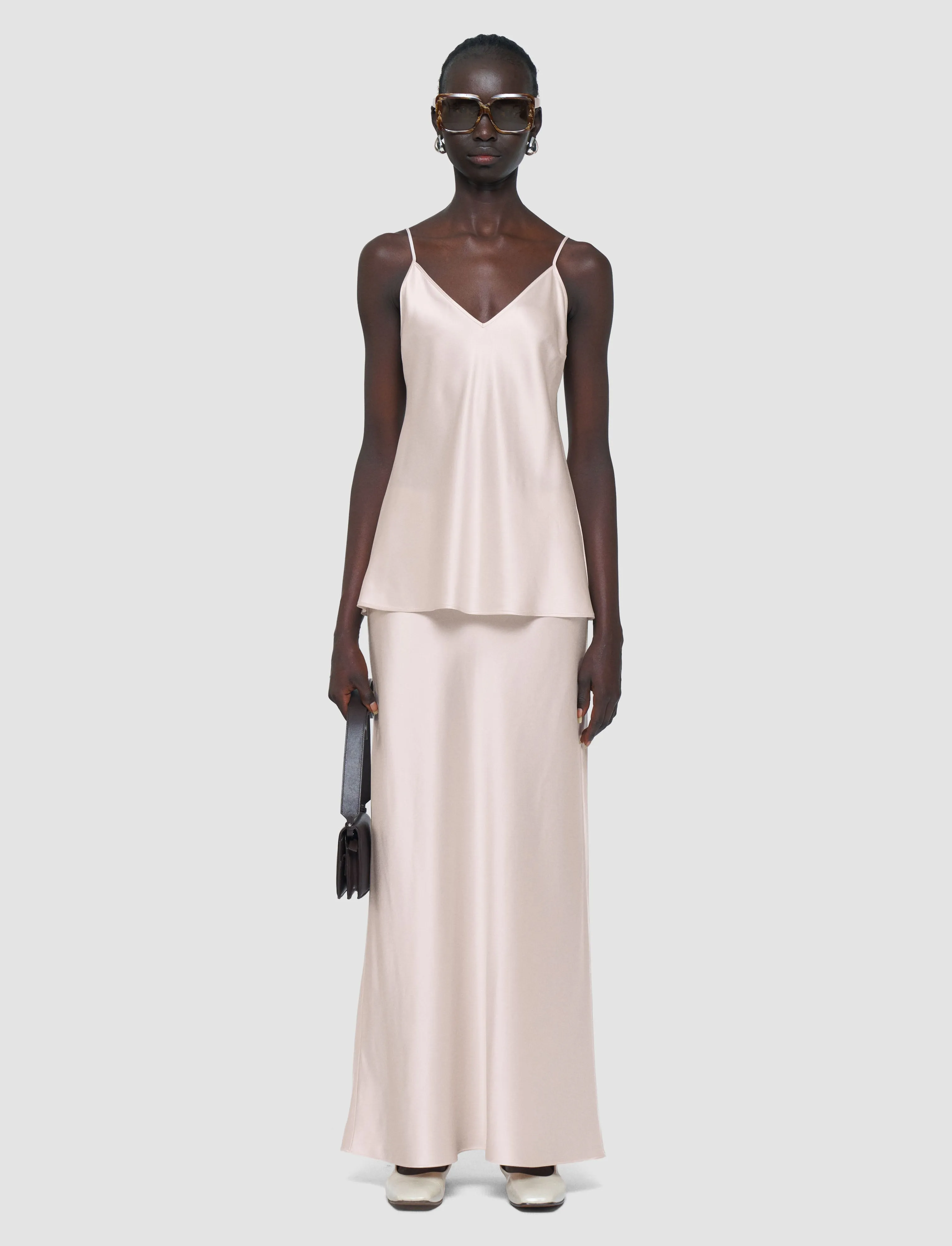 Clea Silk Satin Camisole sold by Joseph product image thumbnail 2