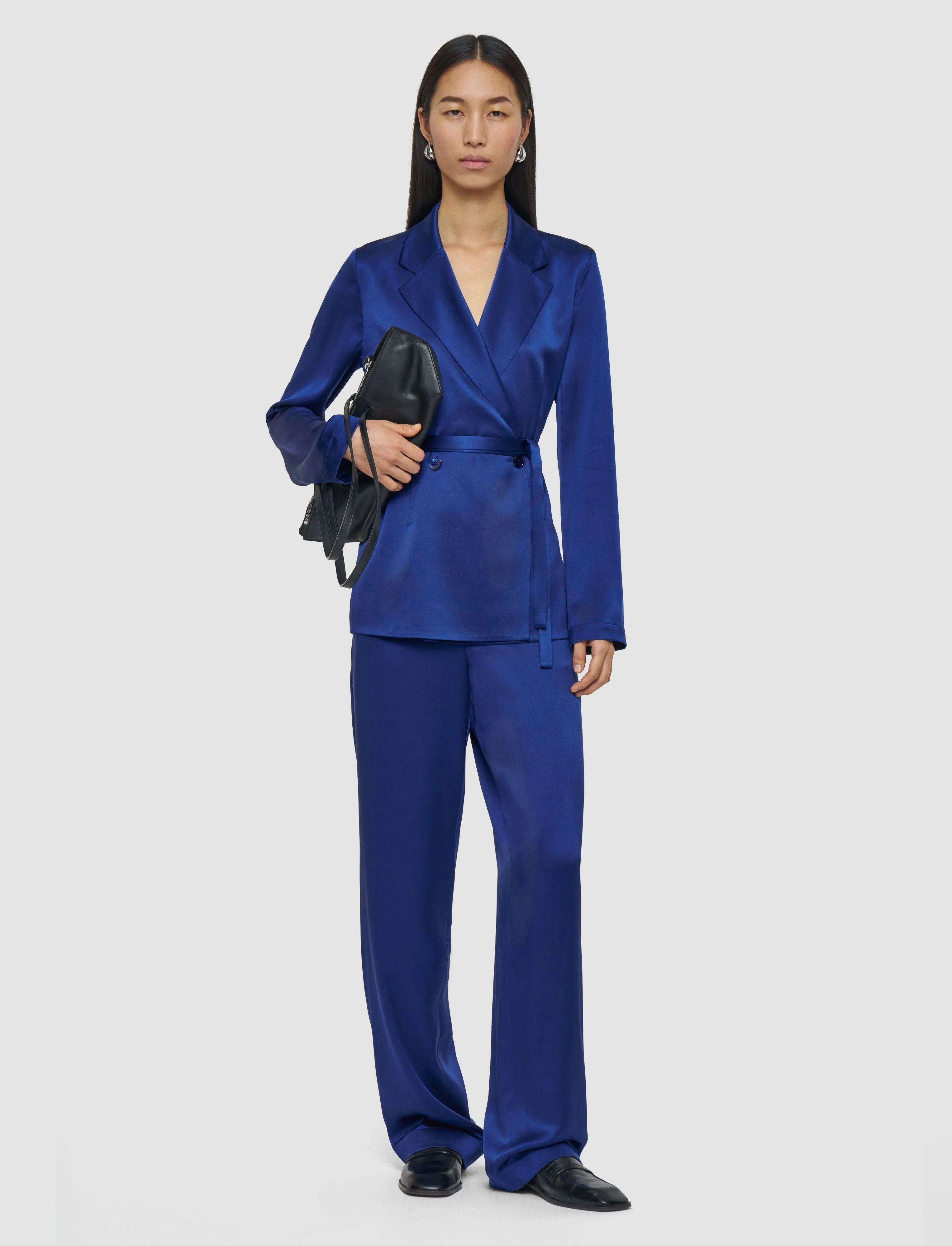 Joubert Silk Satin Jacket sold by Joseph product image thumbnail 2