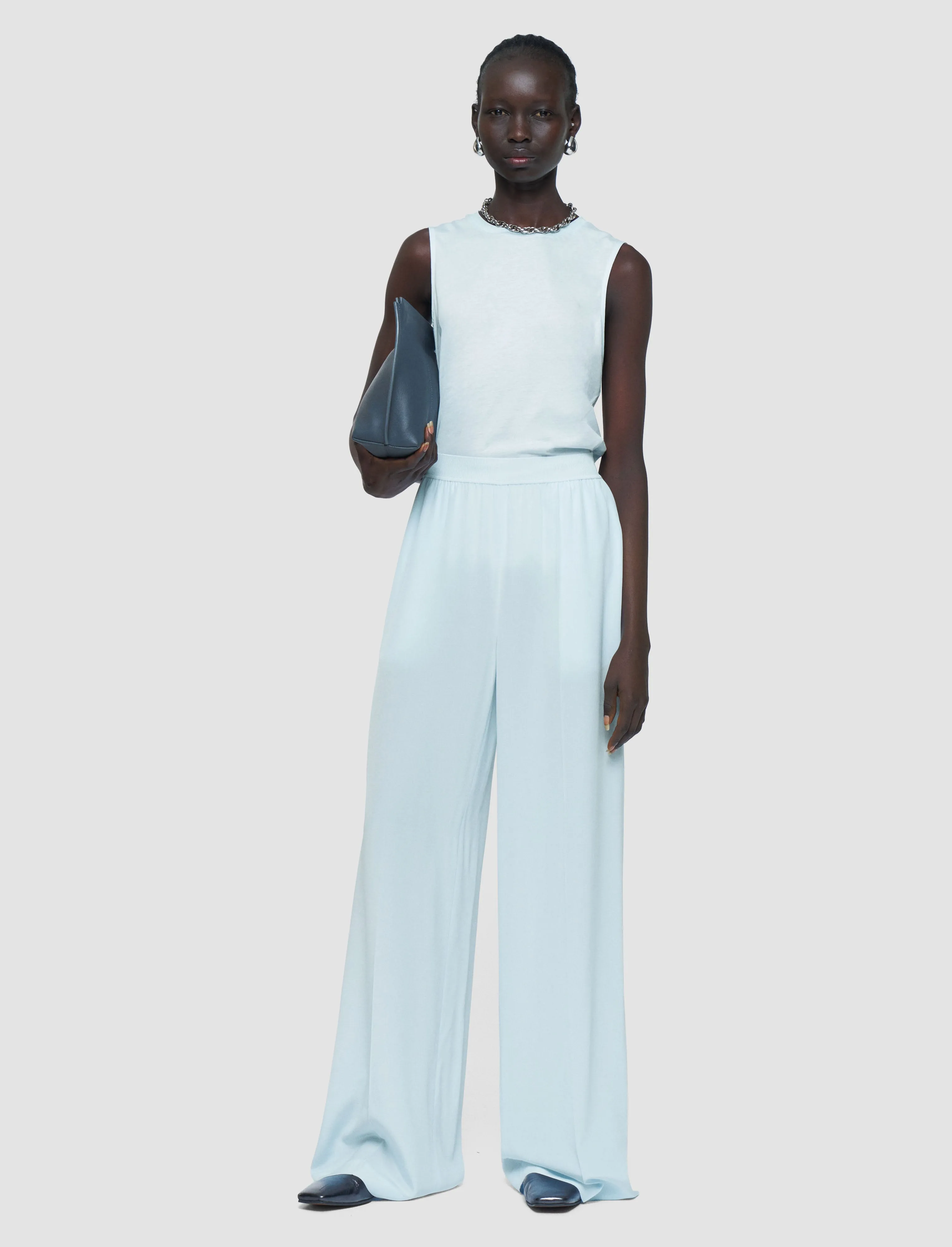 Hulin Crepe de Soie Silk Trousers sold by Joseph product image thumbnail 2