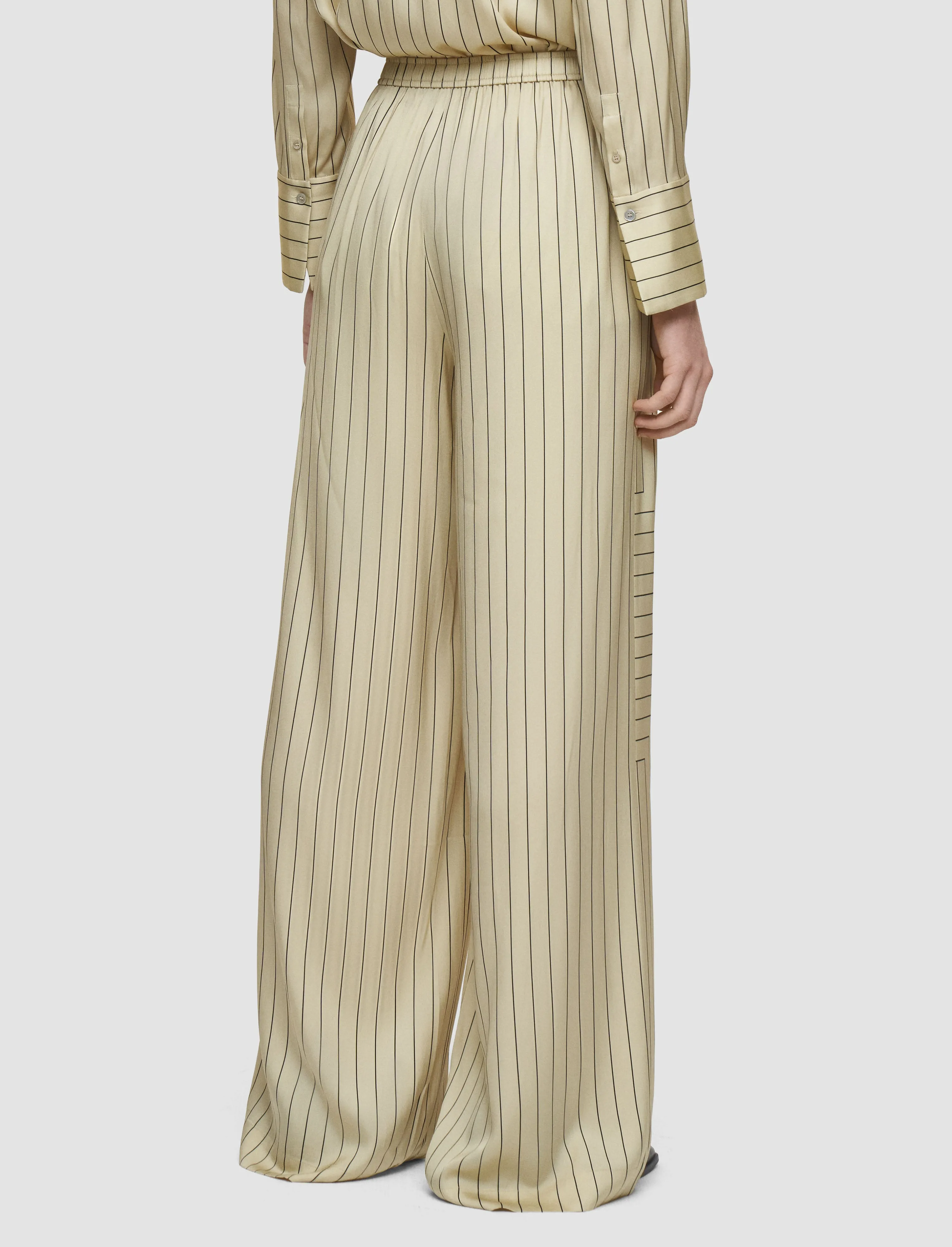 Hulin Geometric Print Silk Trousers sold by Joseph product image thumbnail 4