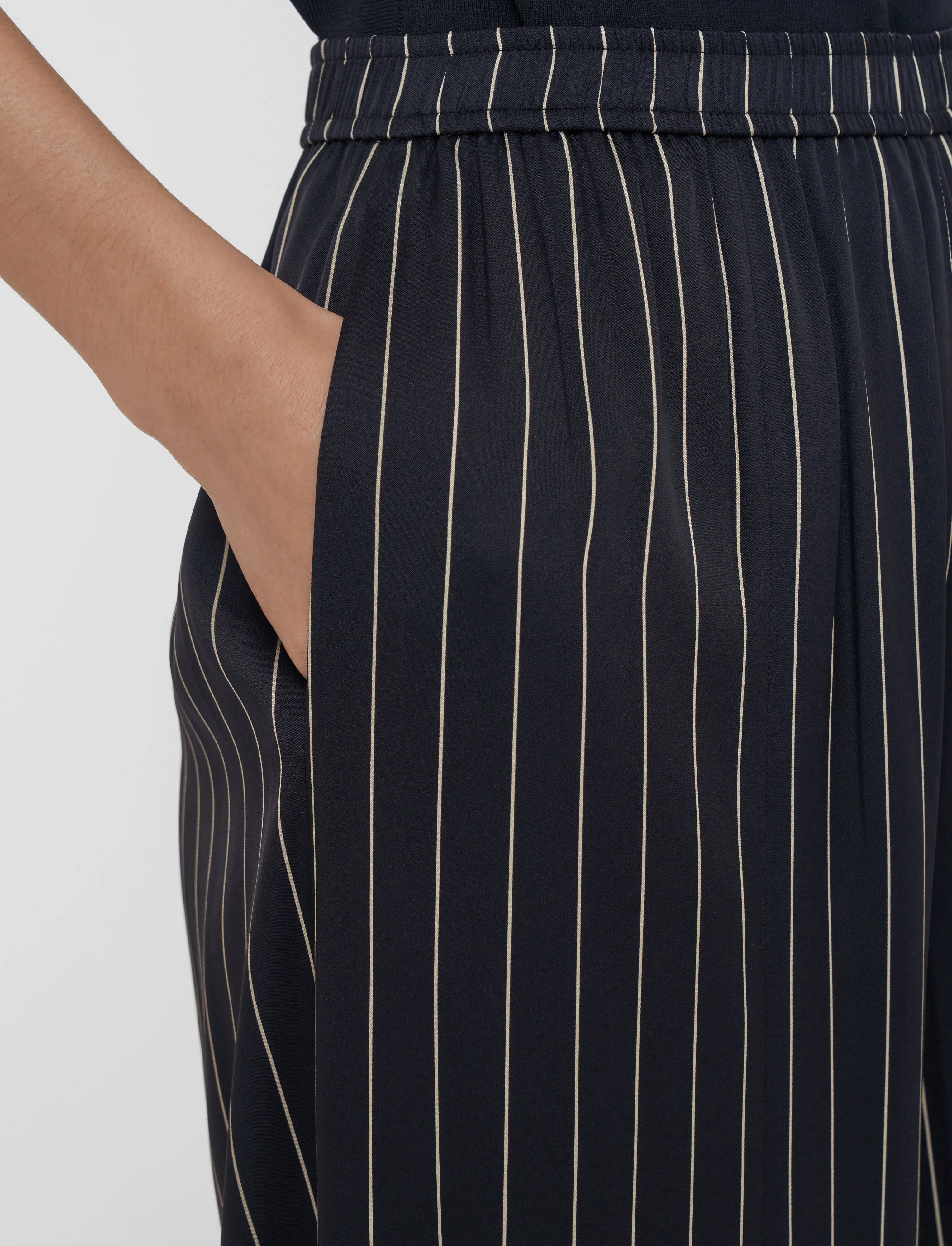 Hulin Geometric Print Silk Trousers sold by Joseph product image thumbnail 4