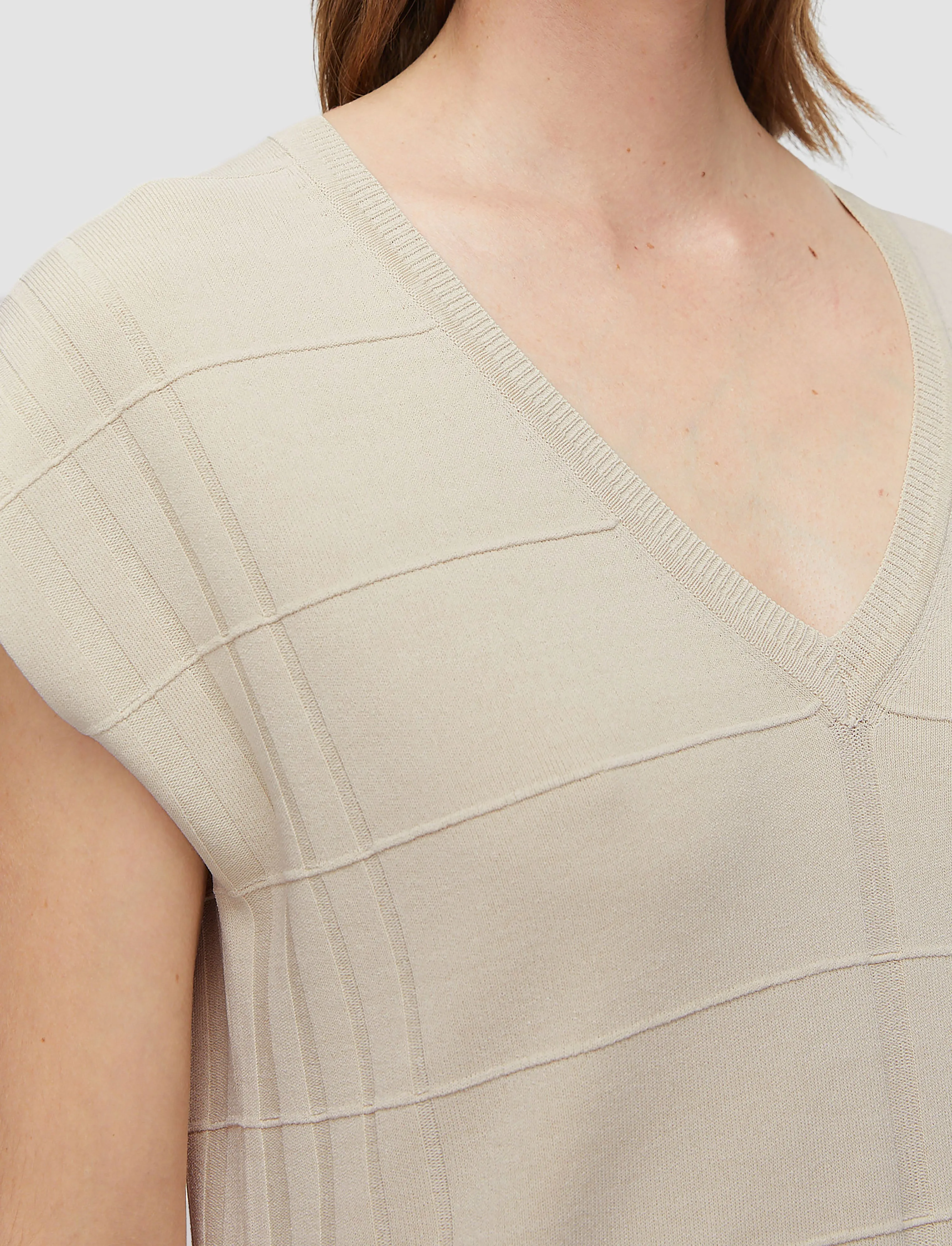 Viscose Grid Knit Top sold by Joseph product image thumbnail 5