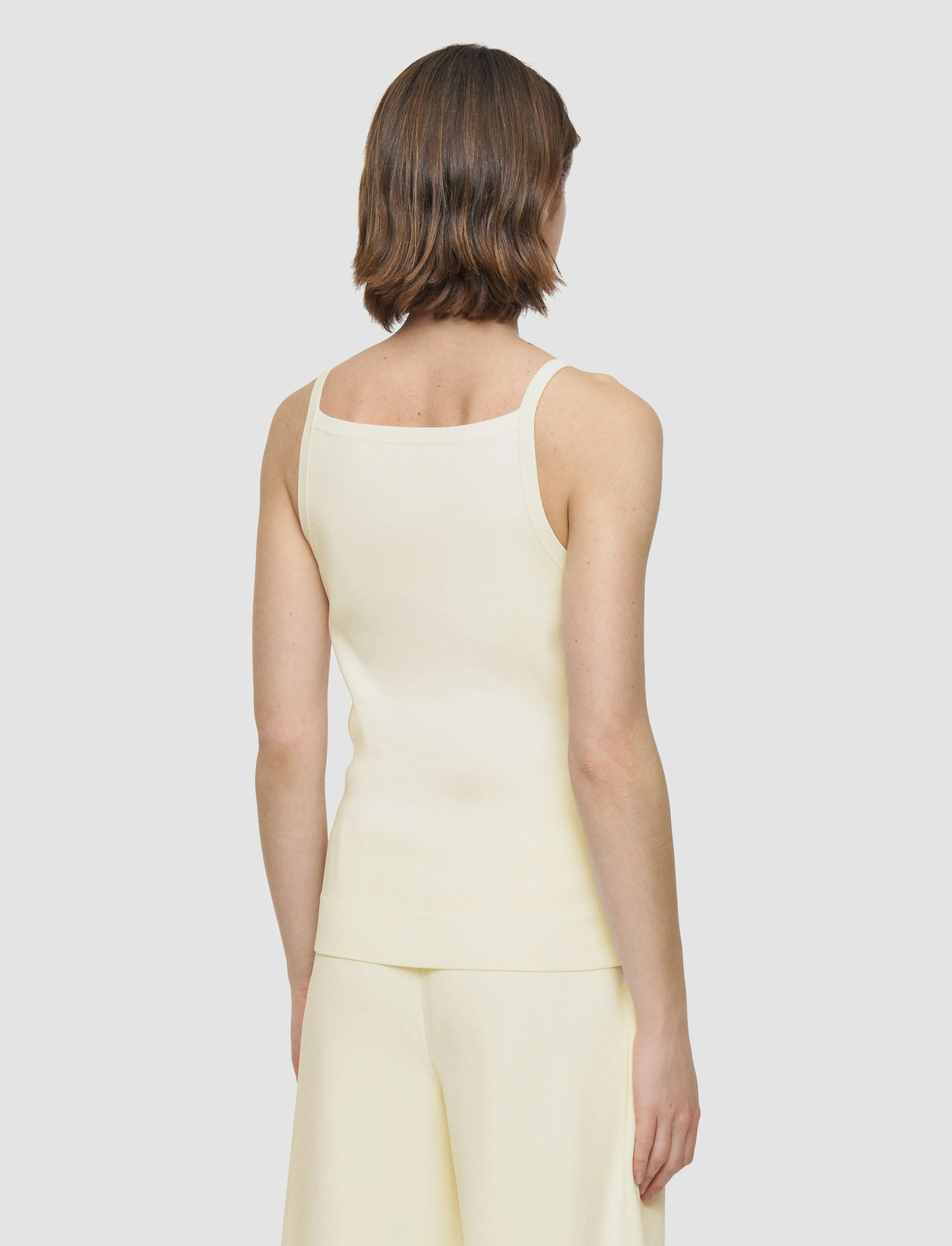 Viscose Knit Stretch Vest Top sold by Joseph product image thumbnail 4