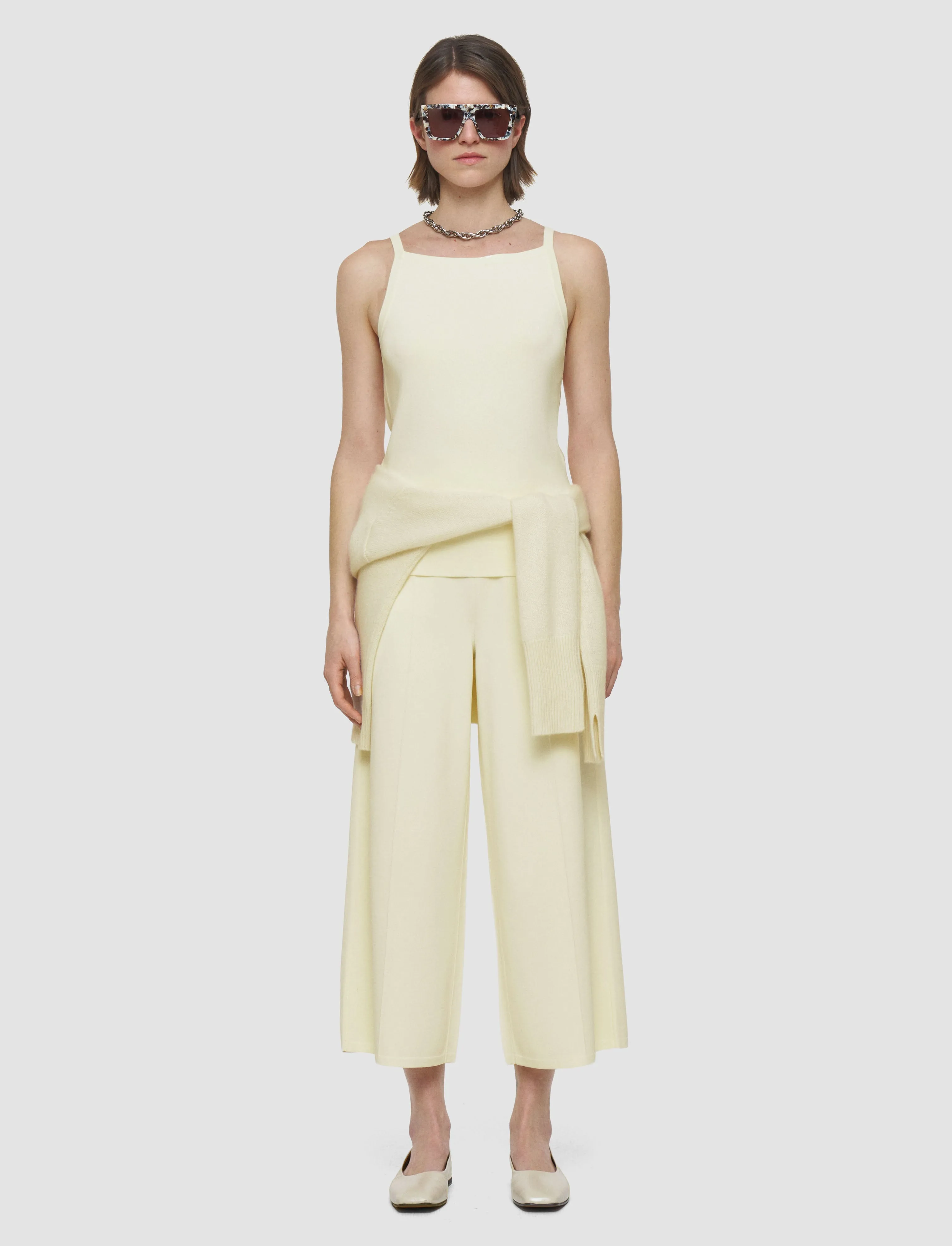 Viscose Knit Stretch Vest Top sold by Joseph product image thumbnail 2