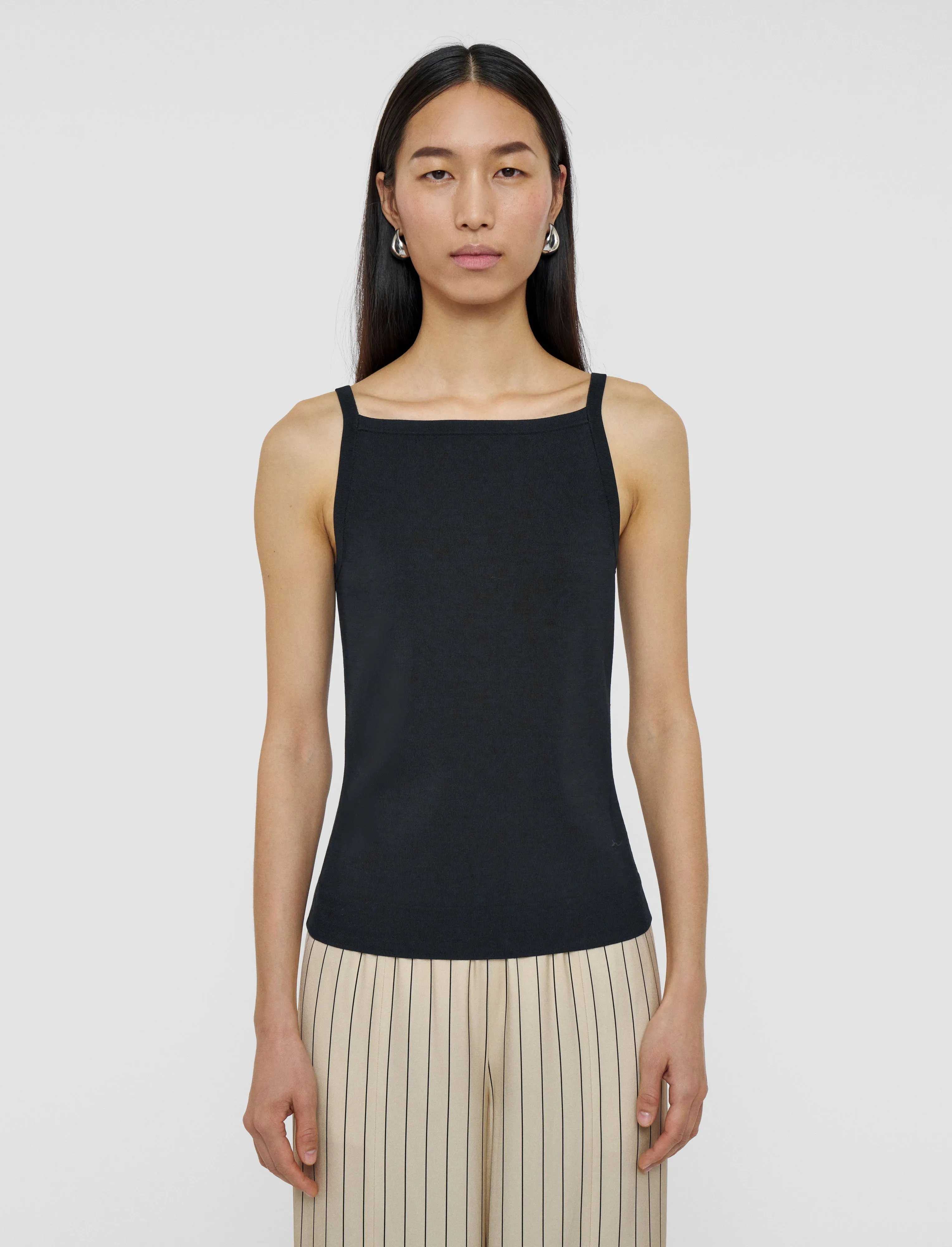 Viscose Knit Stretch Vest Top sold by Joseph product image thumbnail 3