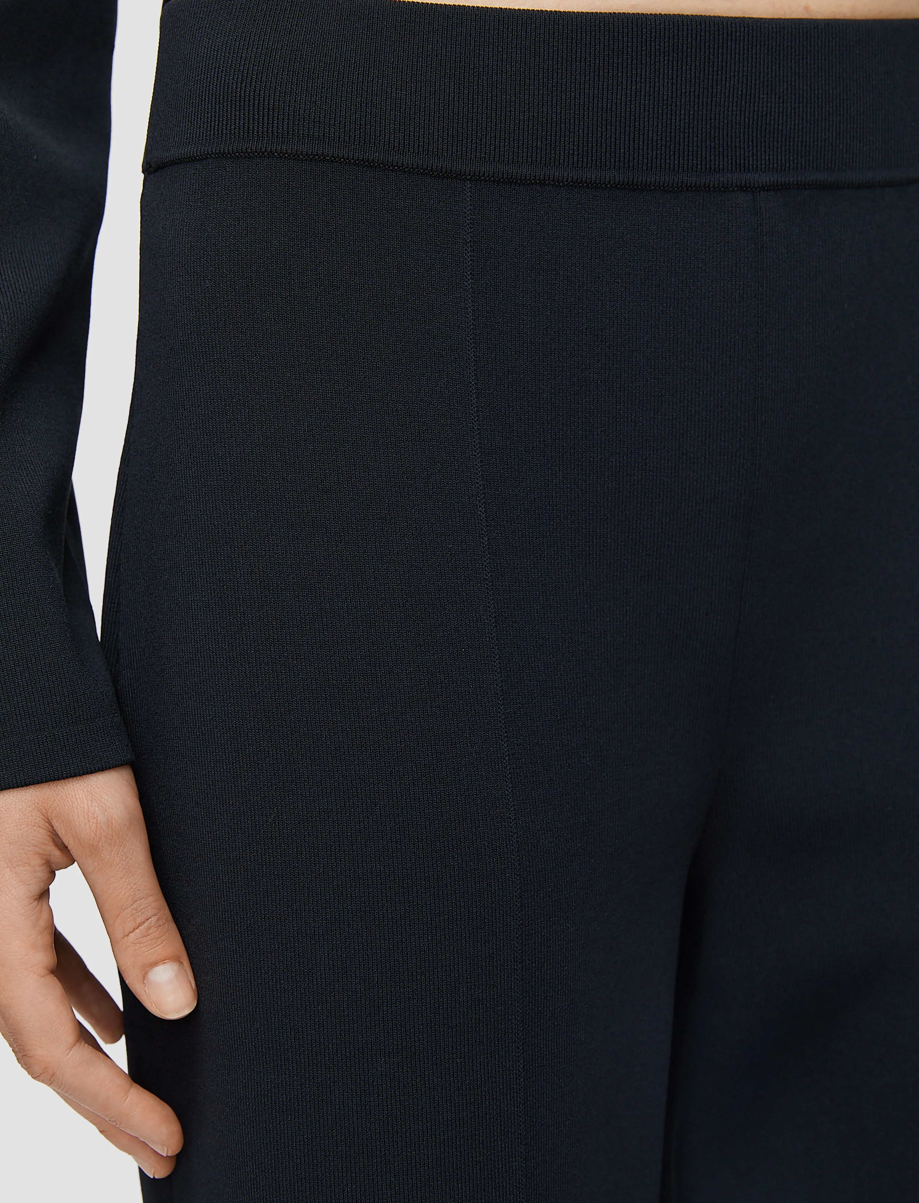 Viscose Knit Stretch Culottes sold by Joseph product image thumbnail 4