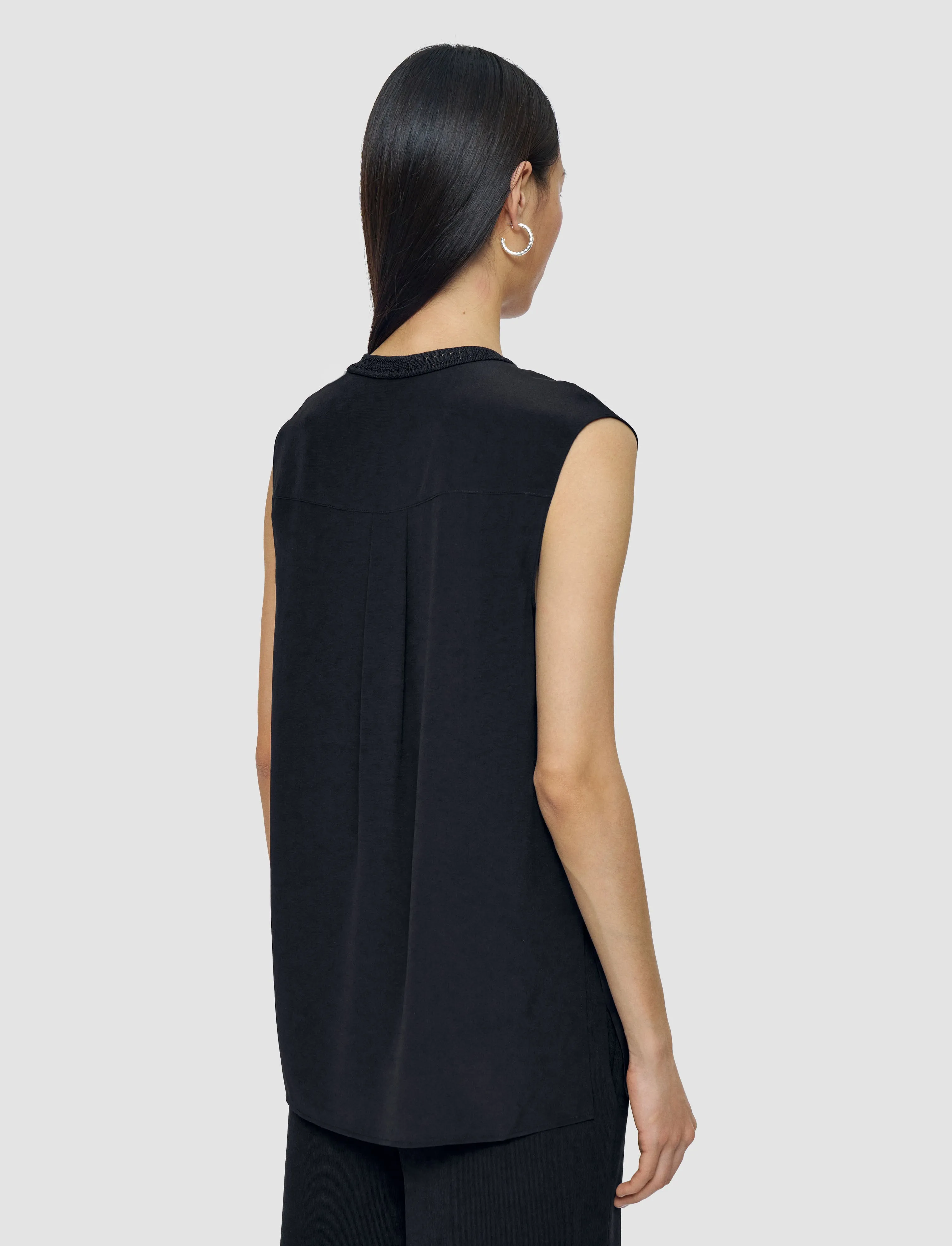 Louis Crepe de Soie Silk Blouse sold by Joseph product image thumbnail 3