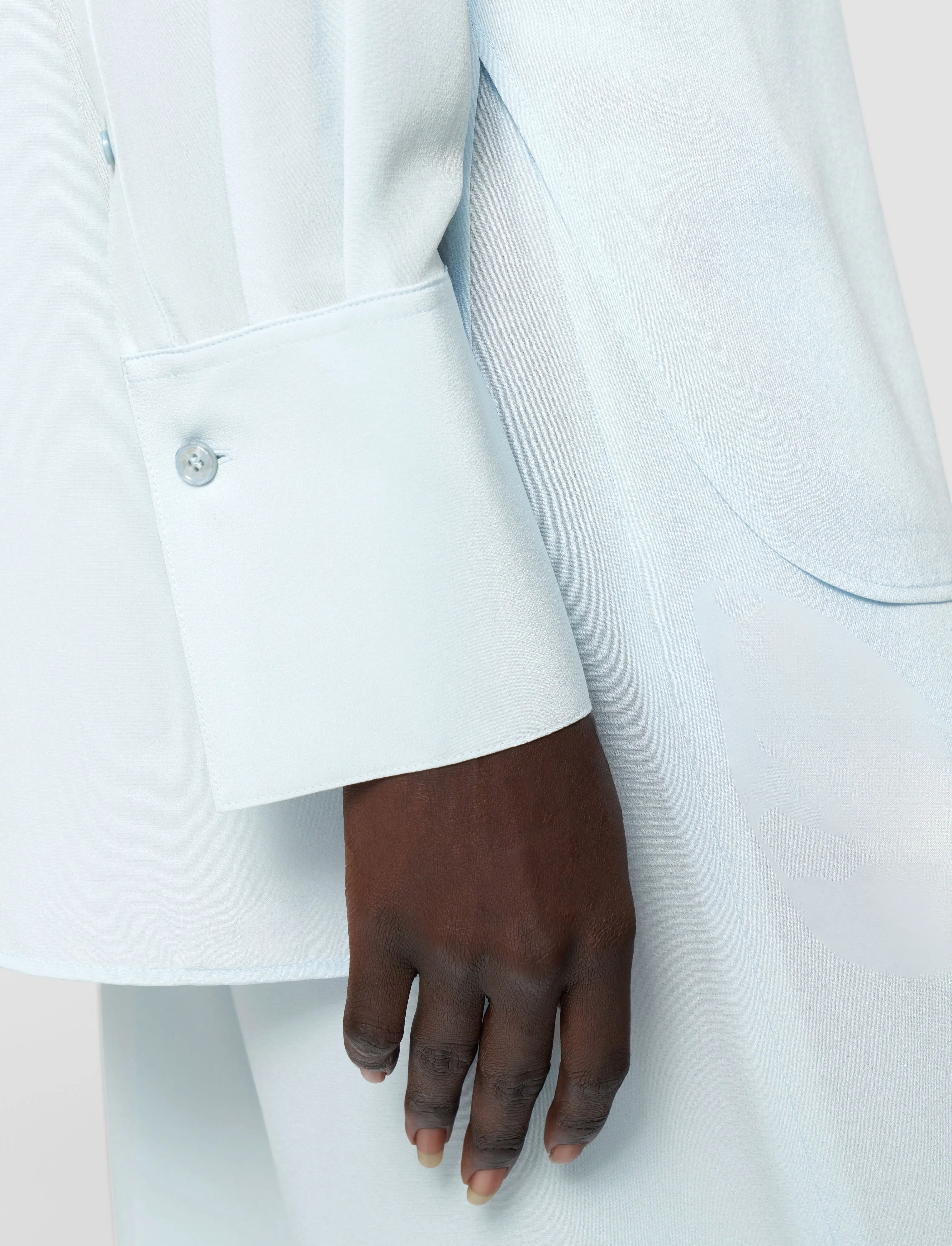 Bold Crepe de Soie Silk Blouse sold by Joseph product image thumbnail 5