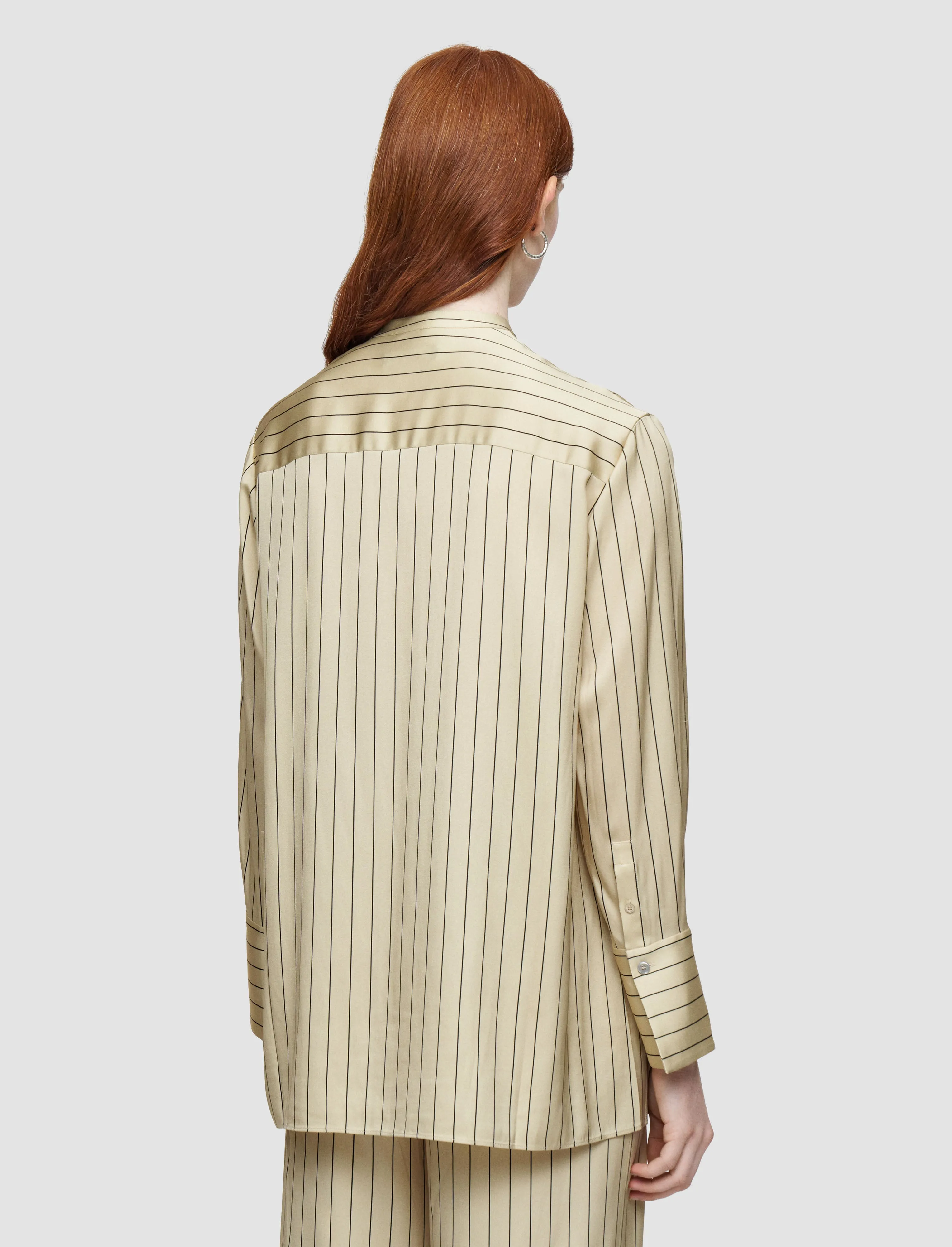 Athena Geometric Print Silk Blouse sold by Joseph product image thumbnail 4