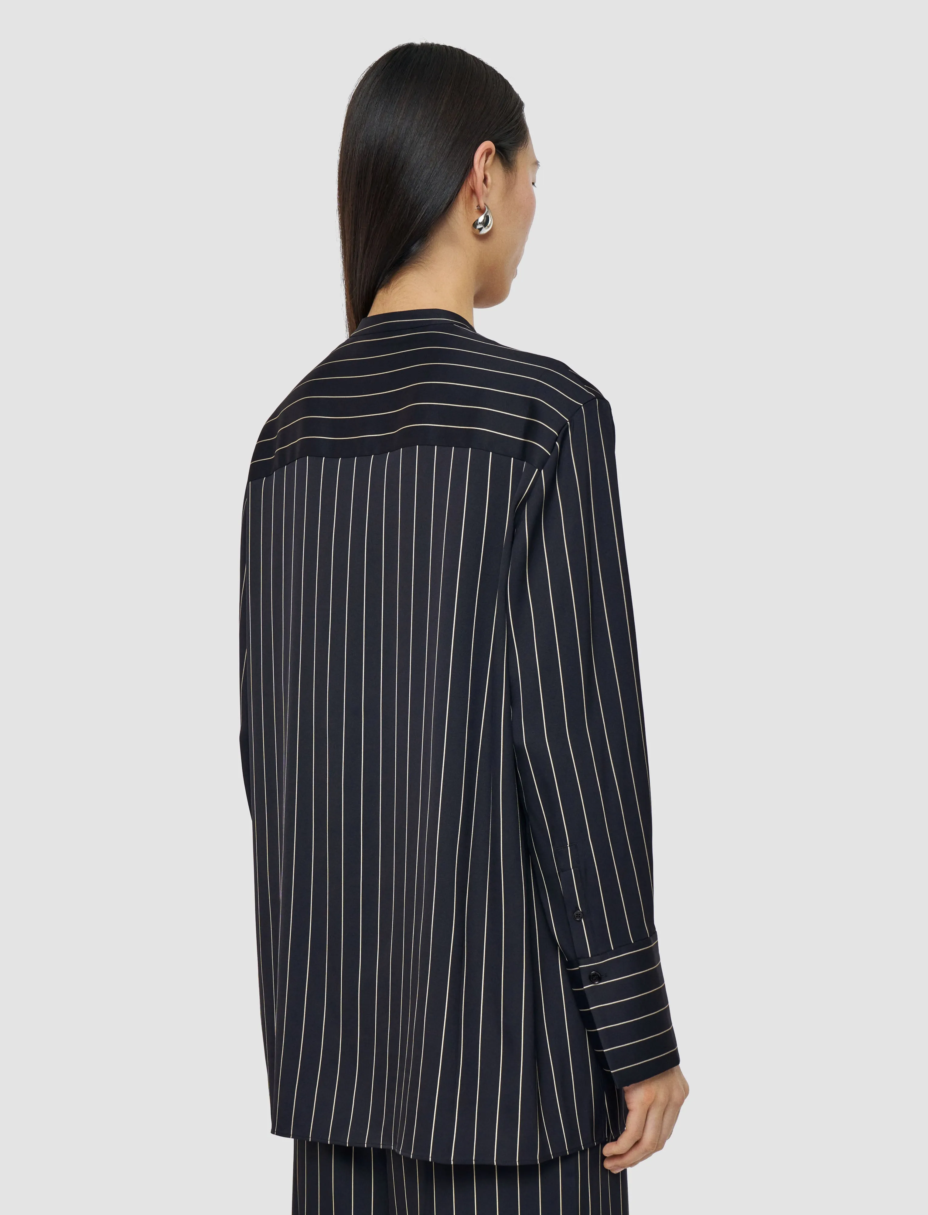 Athena Geometric Print Silk Blouse sold by Joseph product image thumbnail 4