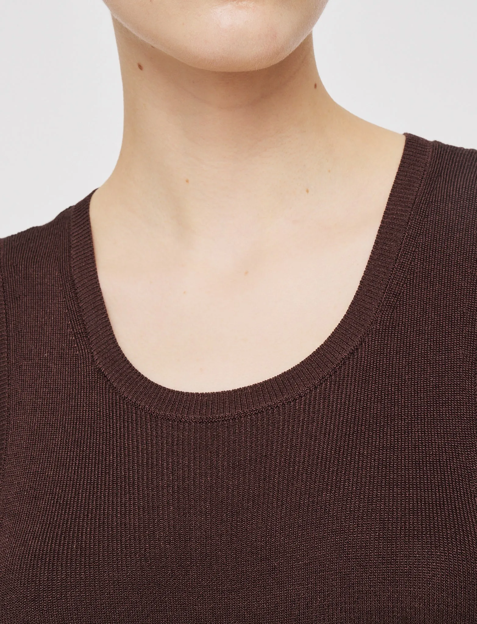 Satiny Rib Knit Dress sold by Joseph product image thumbnail 3