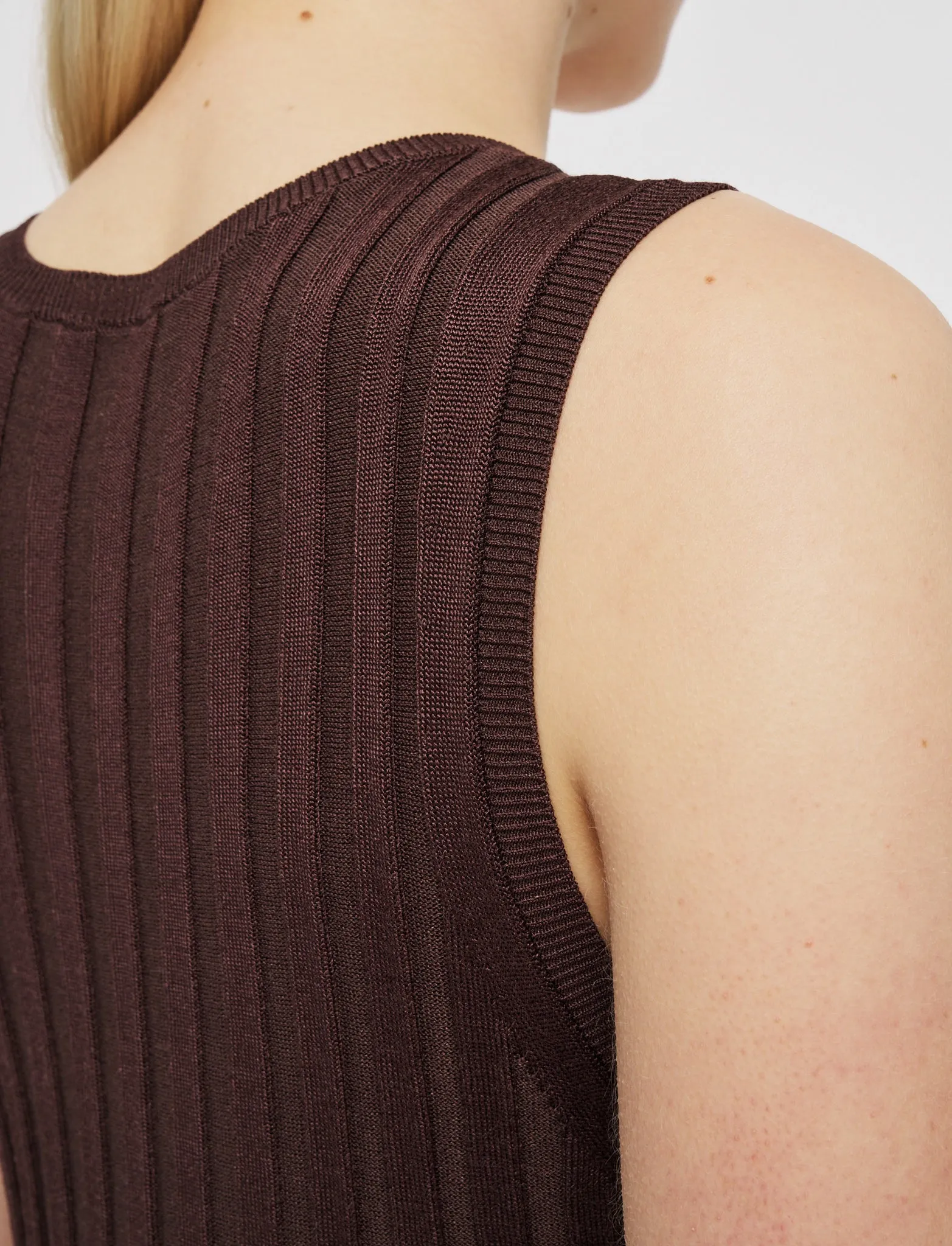 Satiny Rib Knit Dress sold by Joseph product image thumbnail 4