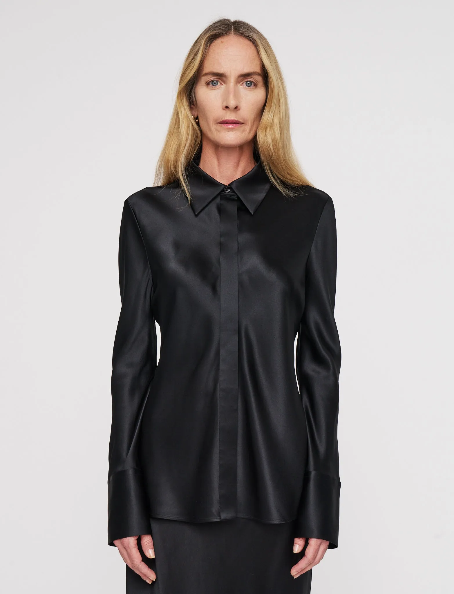 Brunel Silk Satin Blouse sold by Joseph product image thumbnail 2