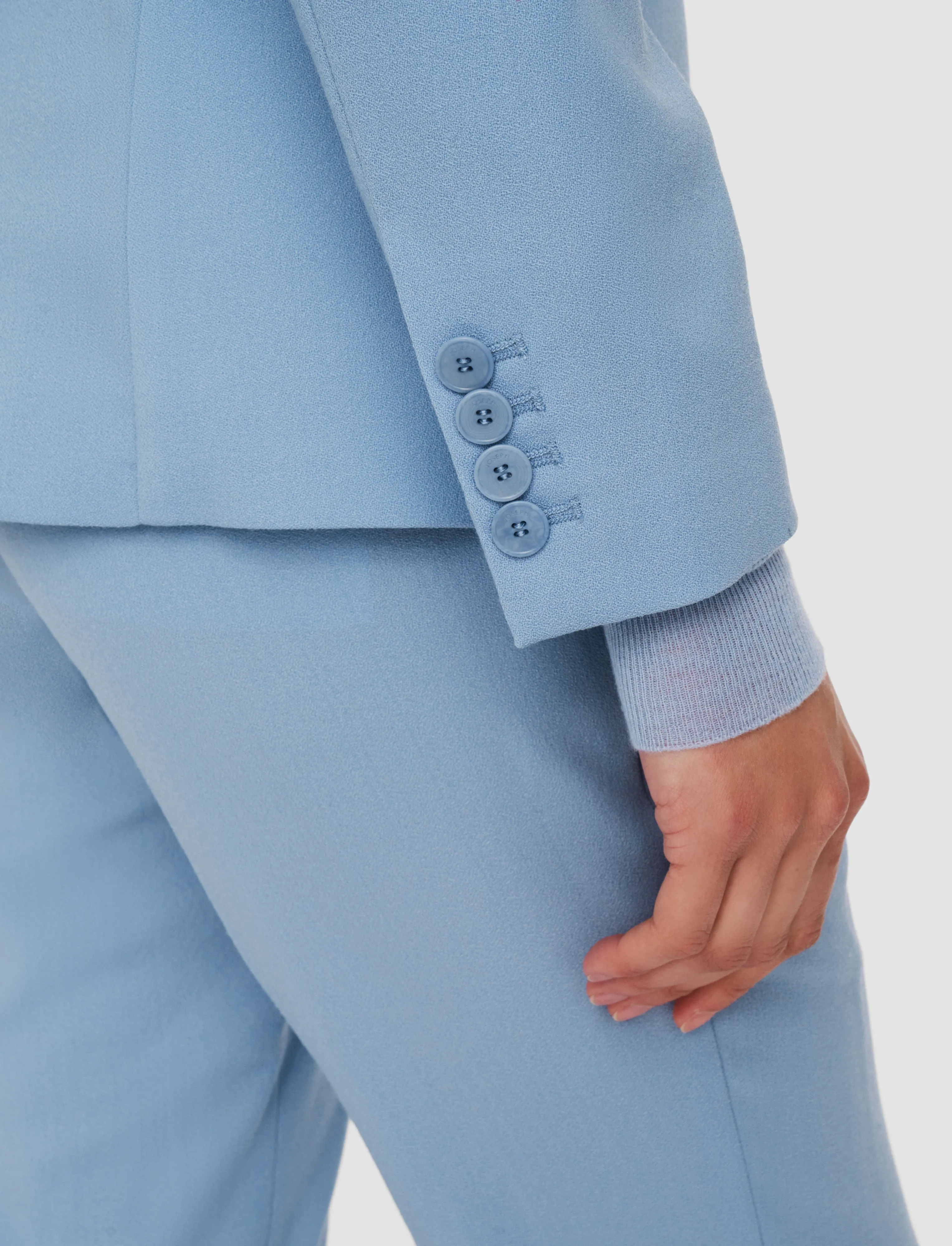 Marty Tailoring Crepe Jacket sold by Joseph product image thumbnail 5