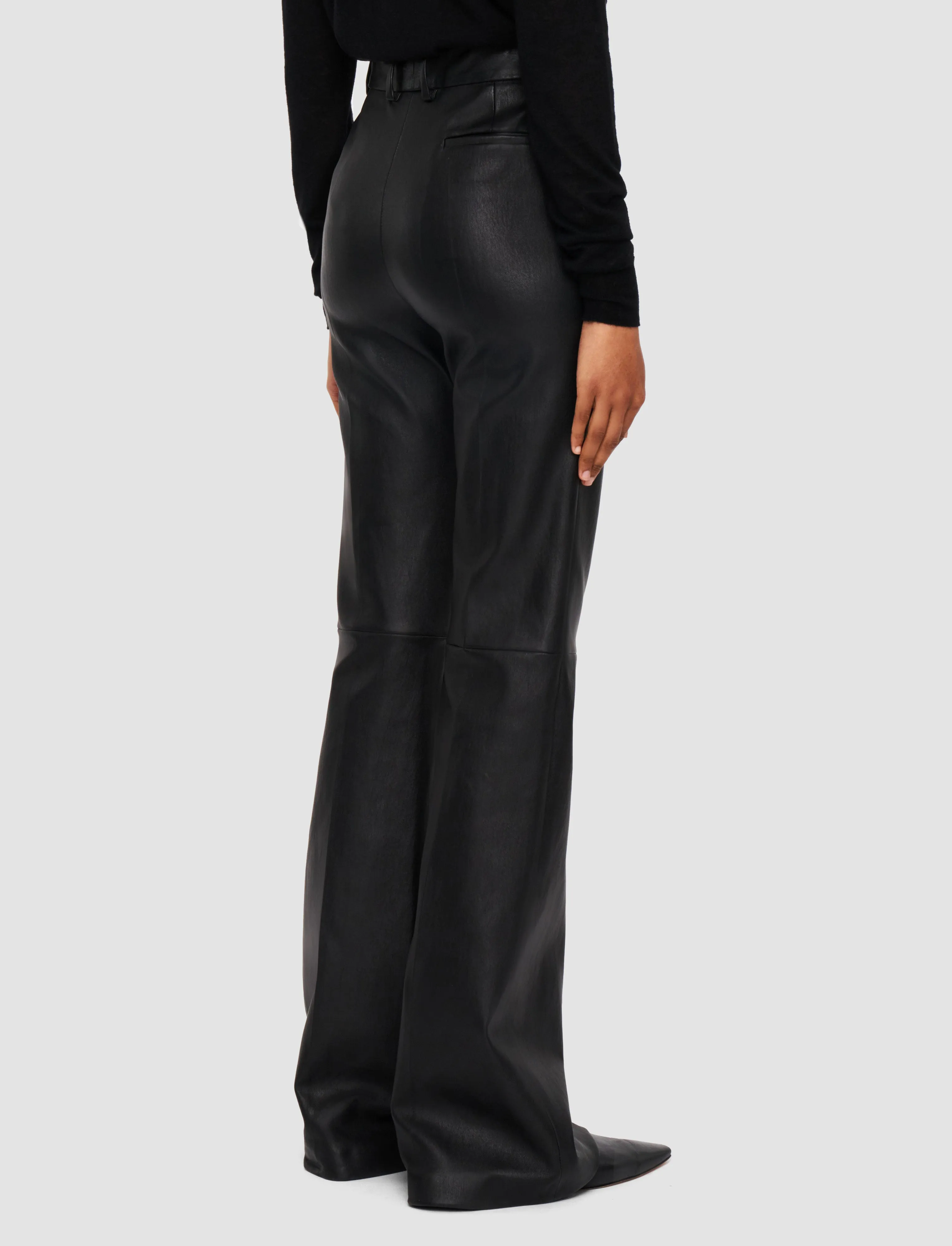 Tafira Leather Stretch Trousers sold by Joseph product image thumbnail 3