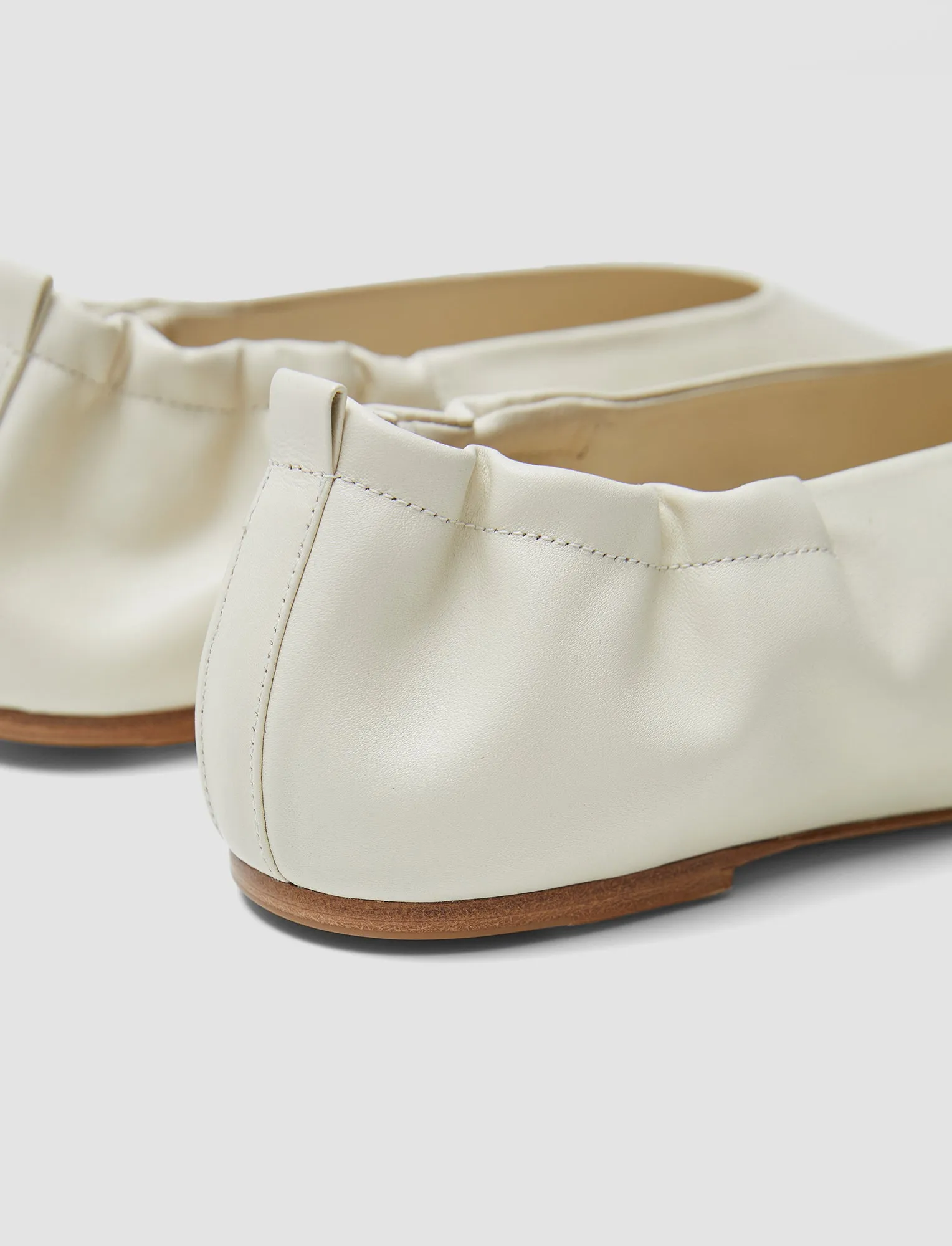 Leather Pointy Ballerina Shoes sold by Joseph product image thumbnail 3