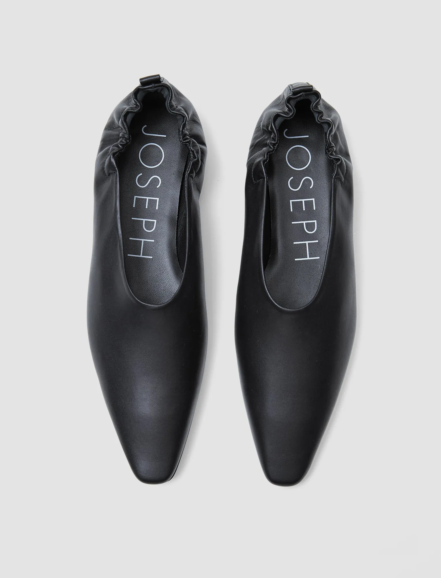 Leather Pointy Ballerina Shoes sold by Joseph product image thumbnail 2