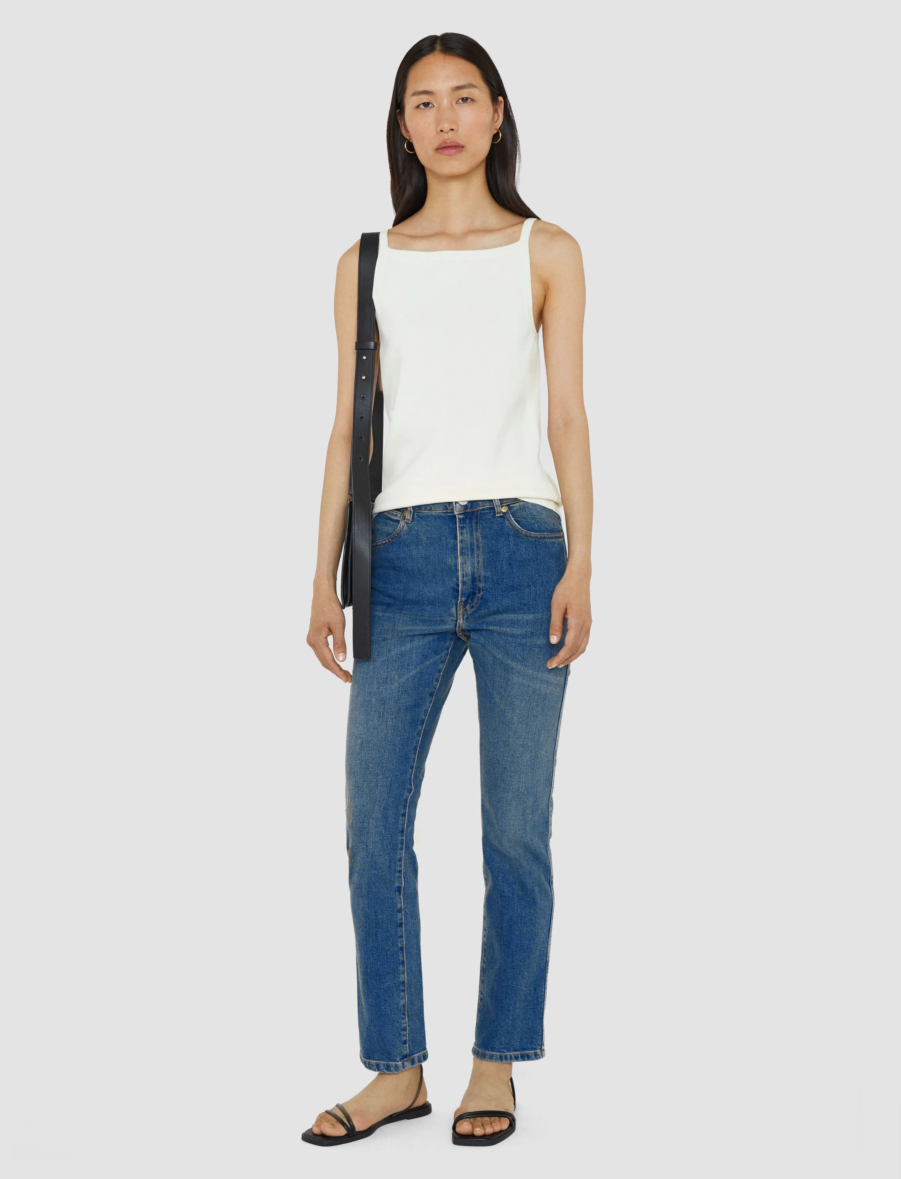 Denim Stretch York Trousers sold by Joseph product image thumbnail 2