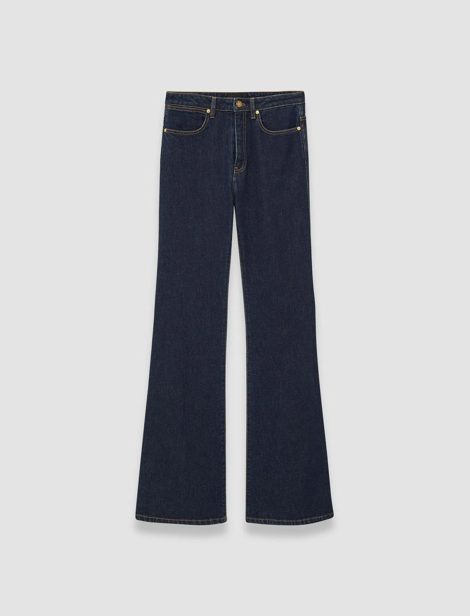 Denim Stretch Bond Trousers sold by Joseph