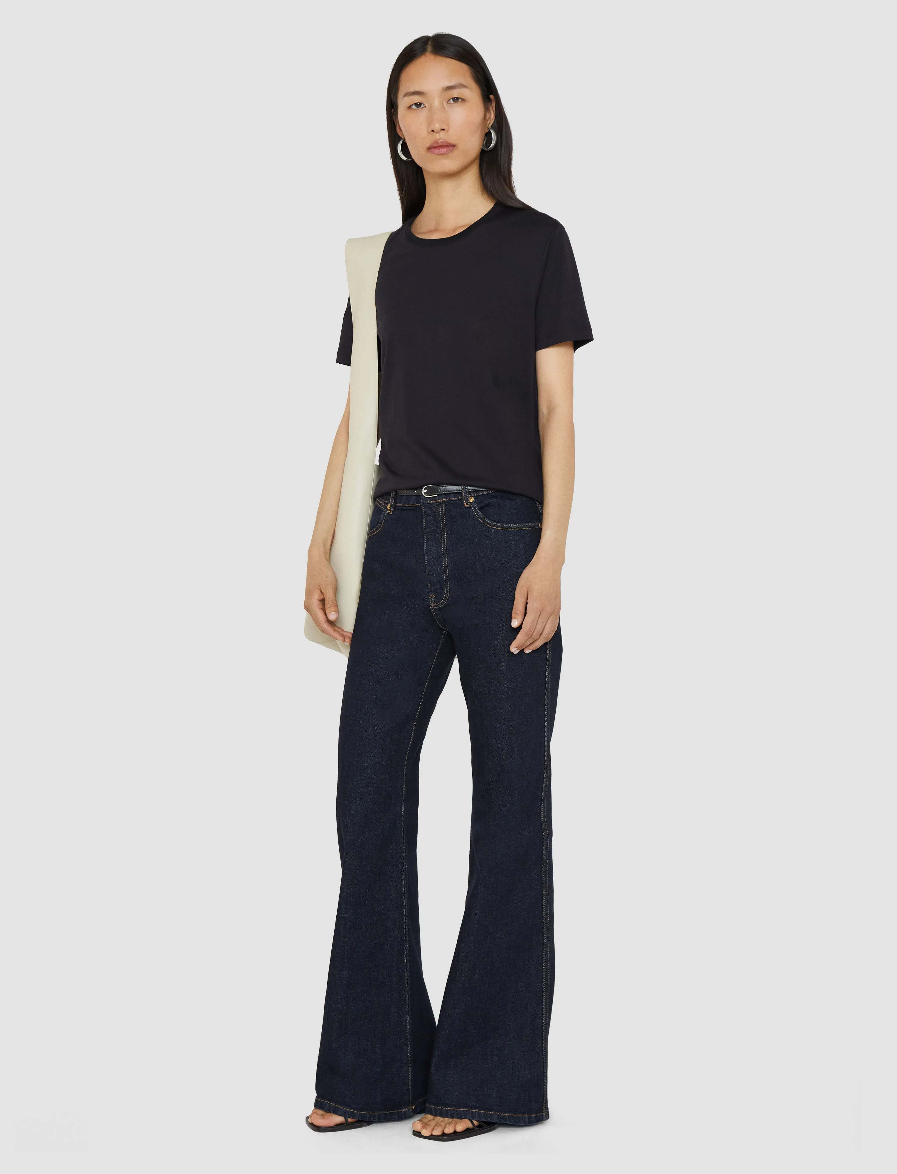Denim Stretch Bond Trousers sold by Joseph product image thumbnail 2