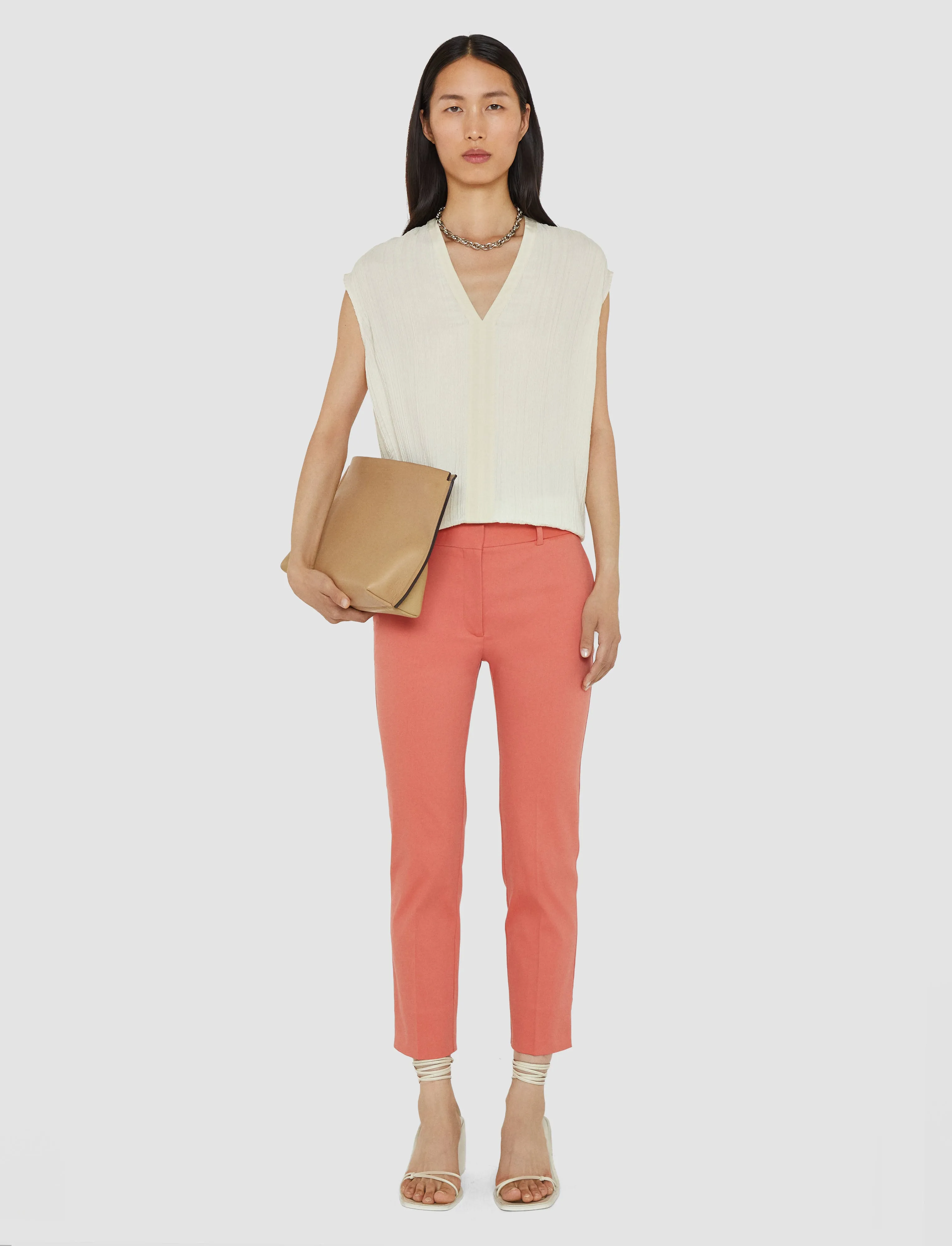 Bing Court Light Gabardine Stretch Trousers sold by Joseph product image thumbnail 2